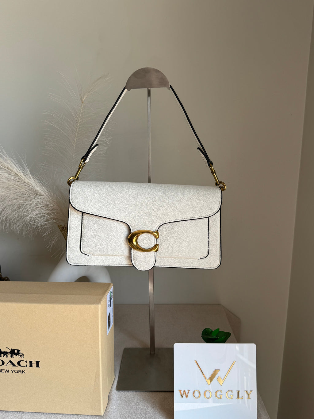 COACH TABBY 26 White Decent Quality - BOX PACKING