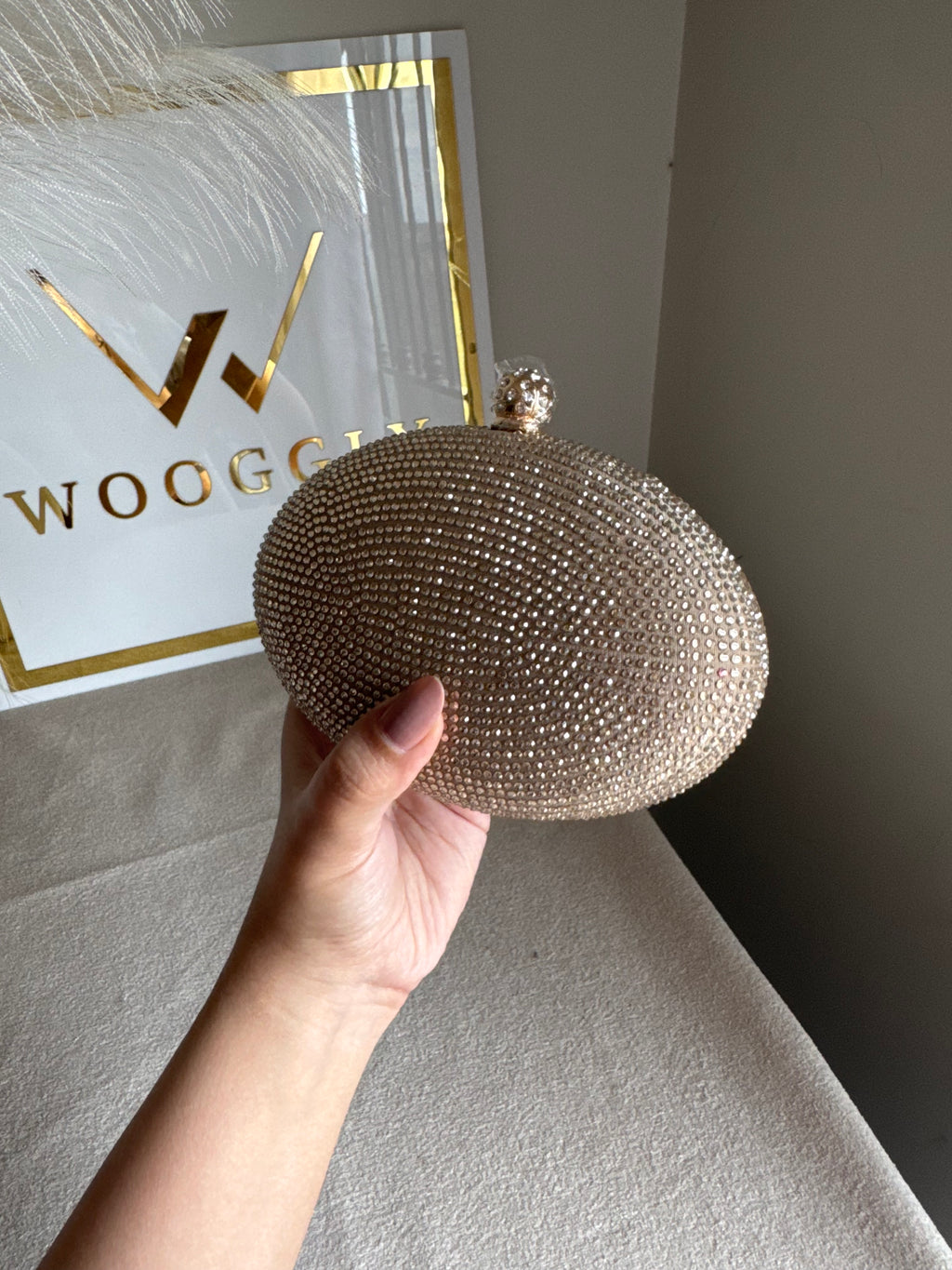 Lyla Clutch - Ivory