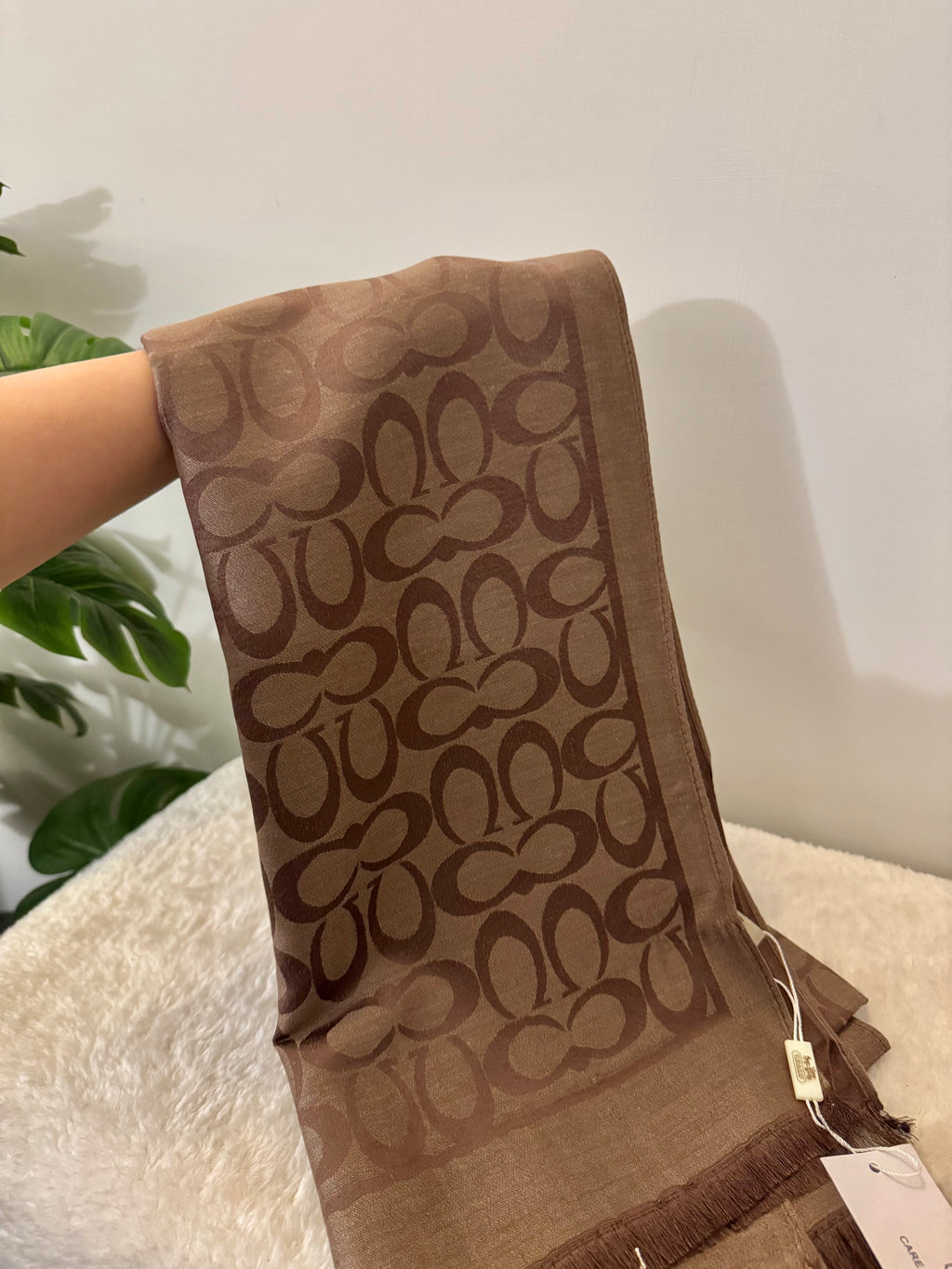 ALL SEASON Coach Branded Stoller - Chocolate Brown