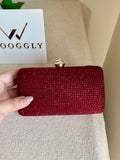 Dazzle Evening Clutch Red