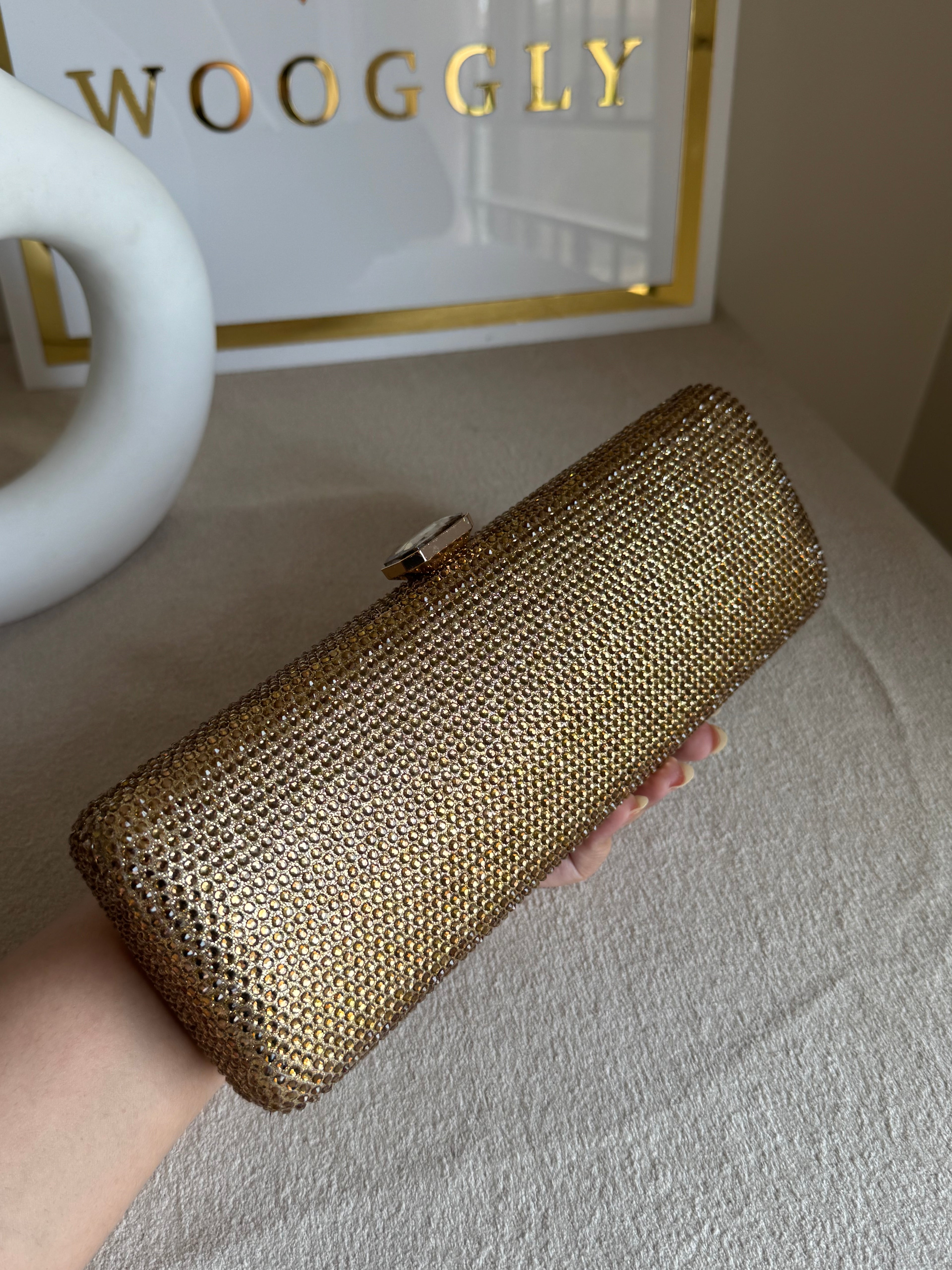 High Quality Élan Clutch - Champagne