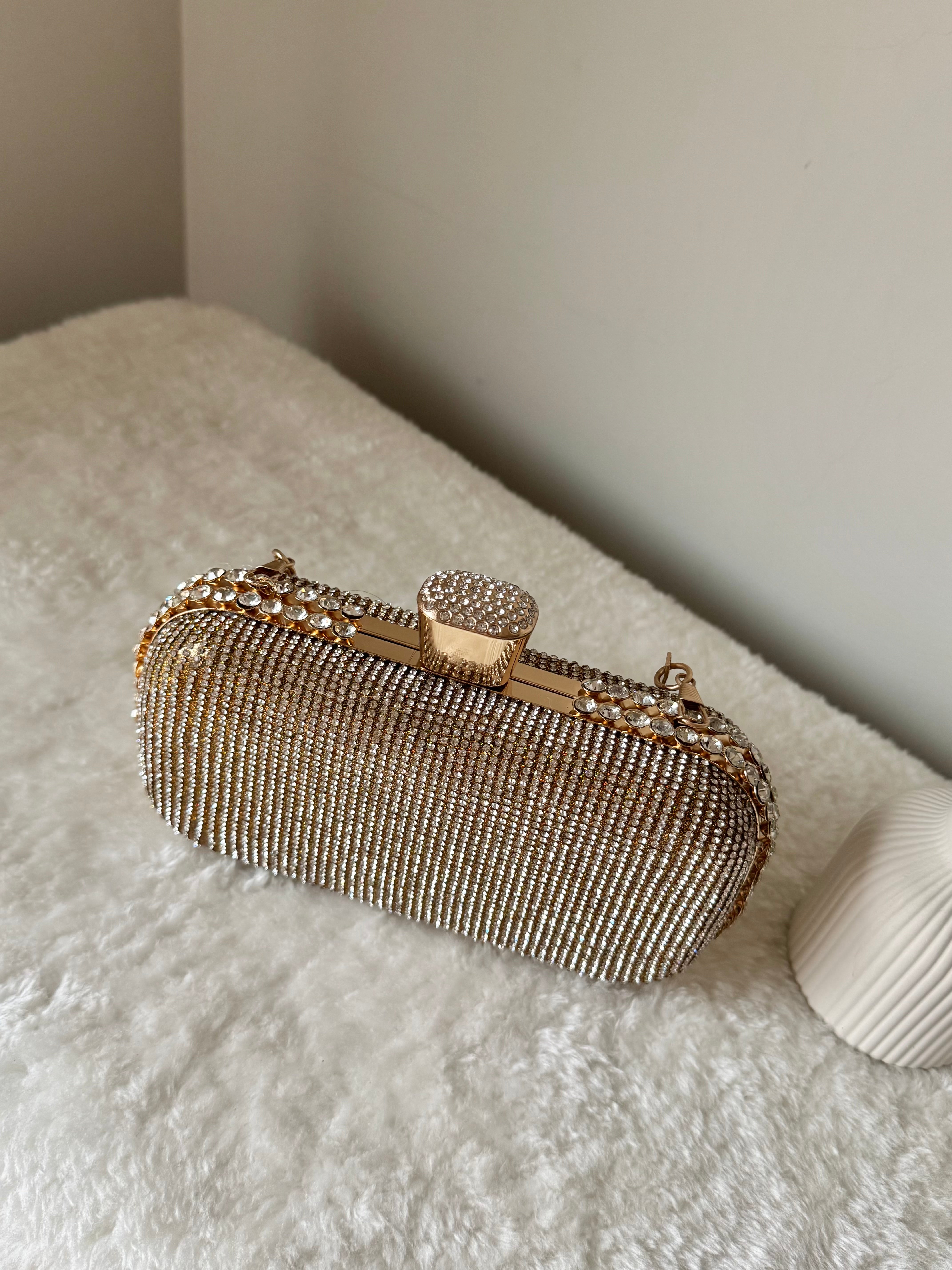 Diva Mode Clutch - Rose Gold