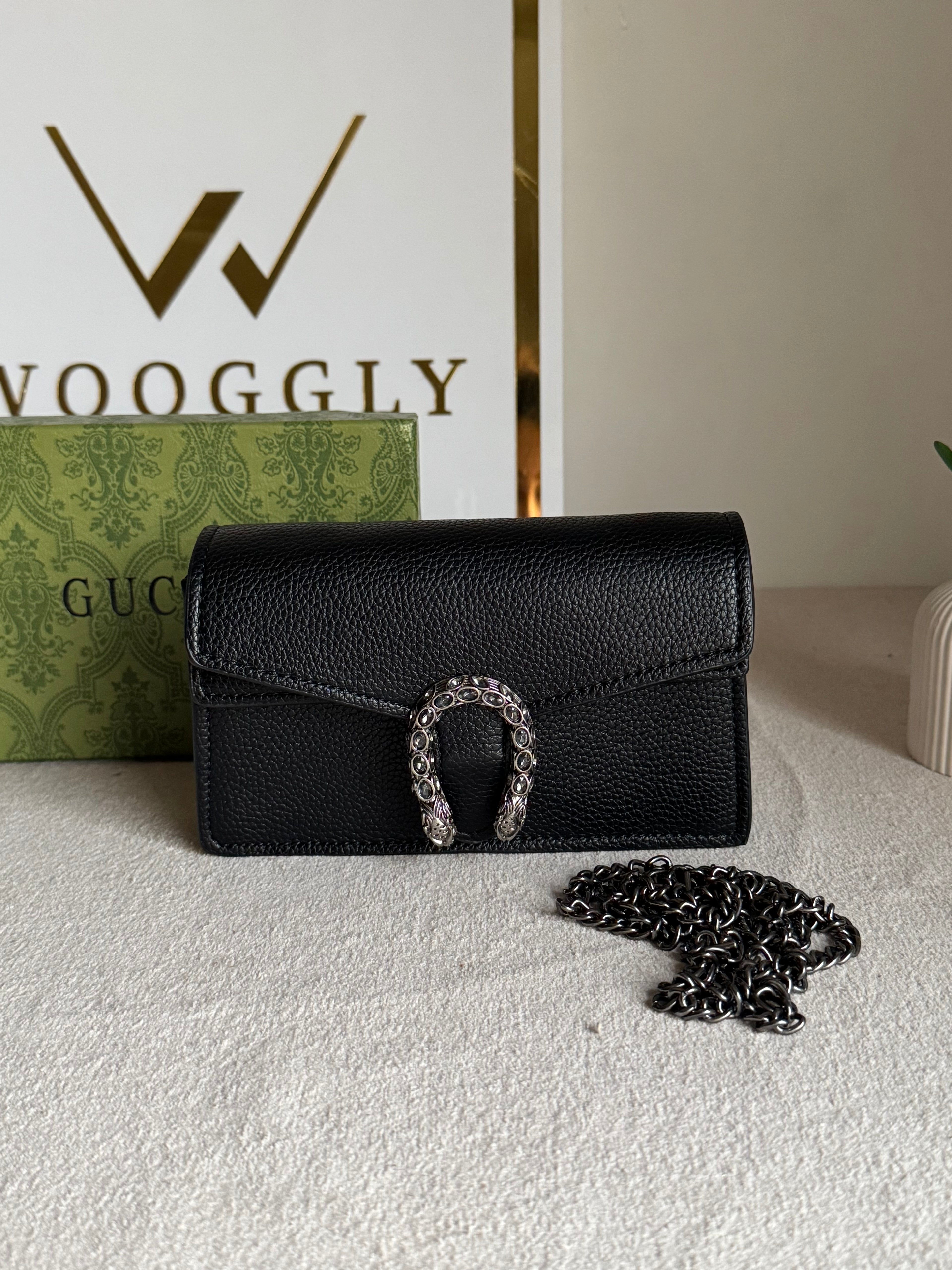 Viral Mini Gucci Bag Black - Box Packing