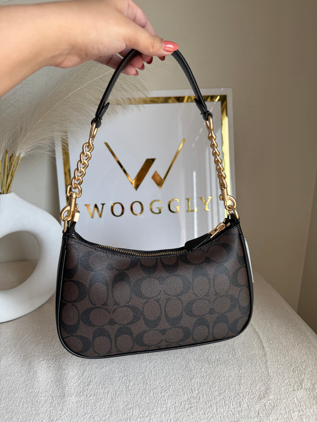 COACH TERI PREMIUM (Signature Brown) - MAGNETIC BOX PACKING