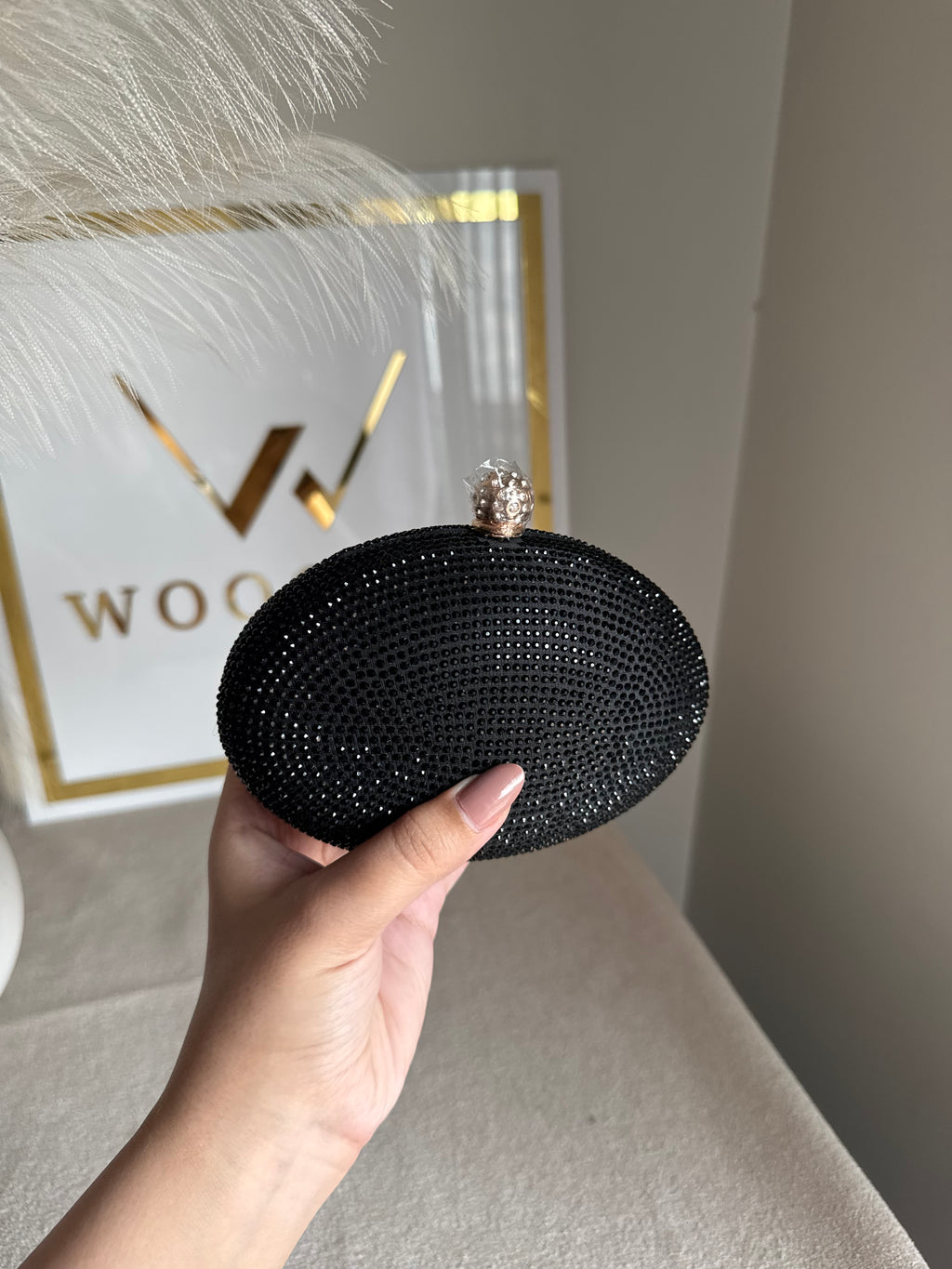 Lyla Clutch - Black