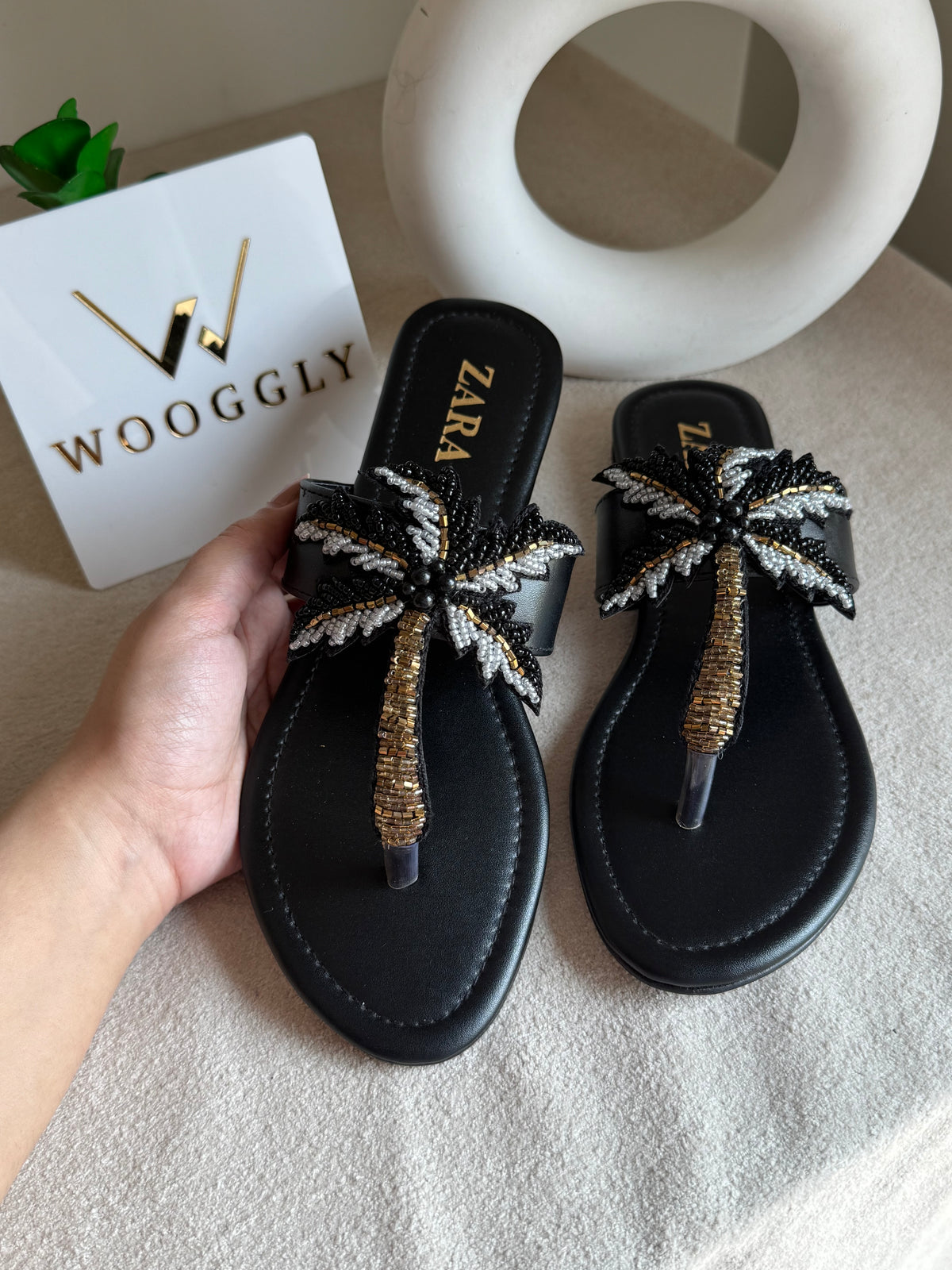 Zara Island Special Flats - Black