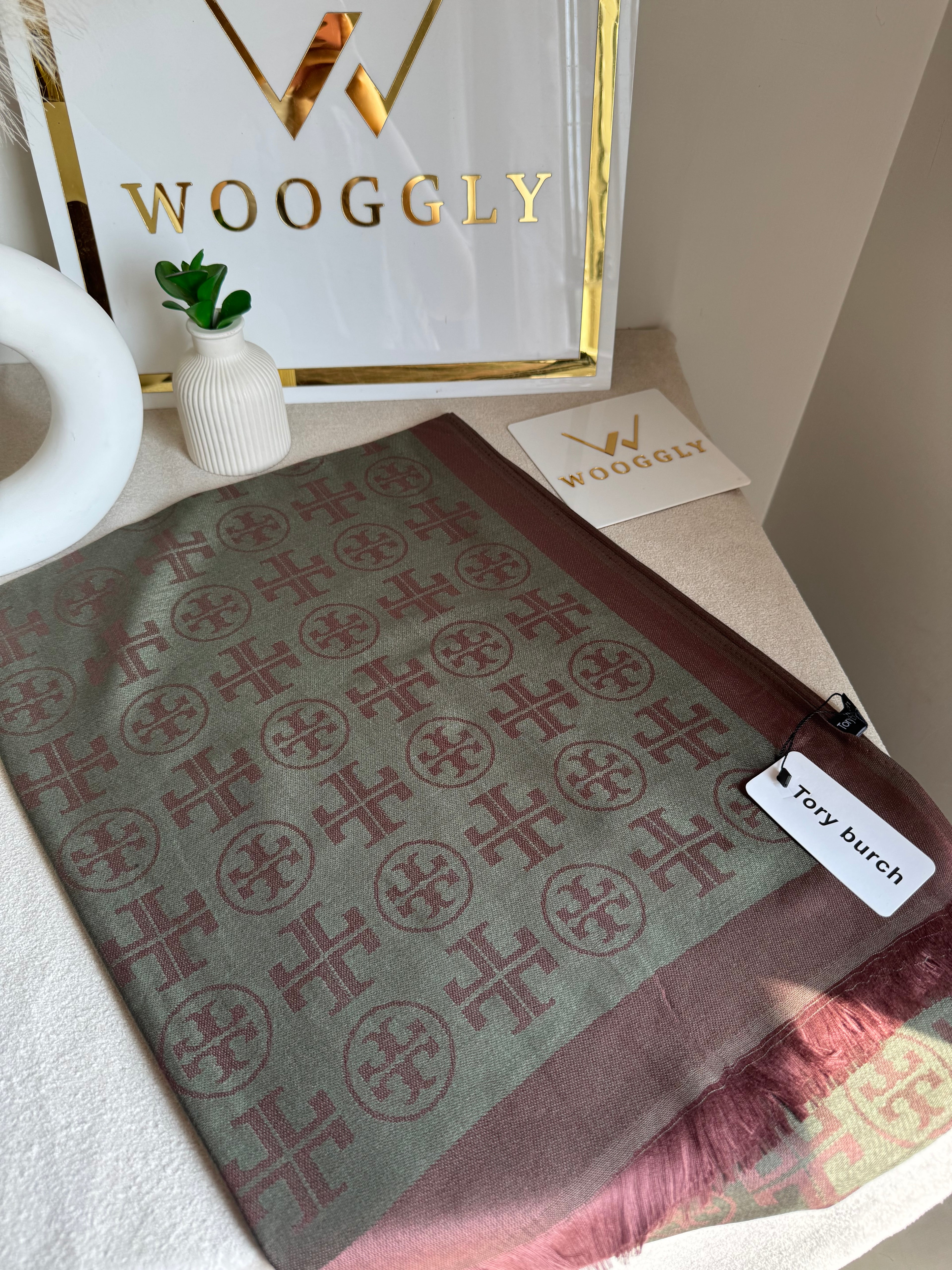 Tory Burch Stoller Greenish Brown