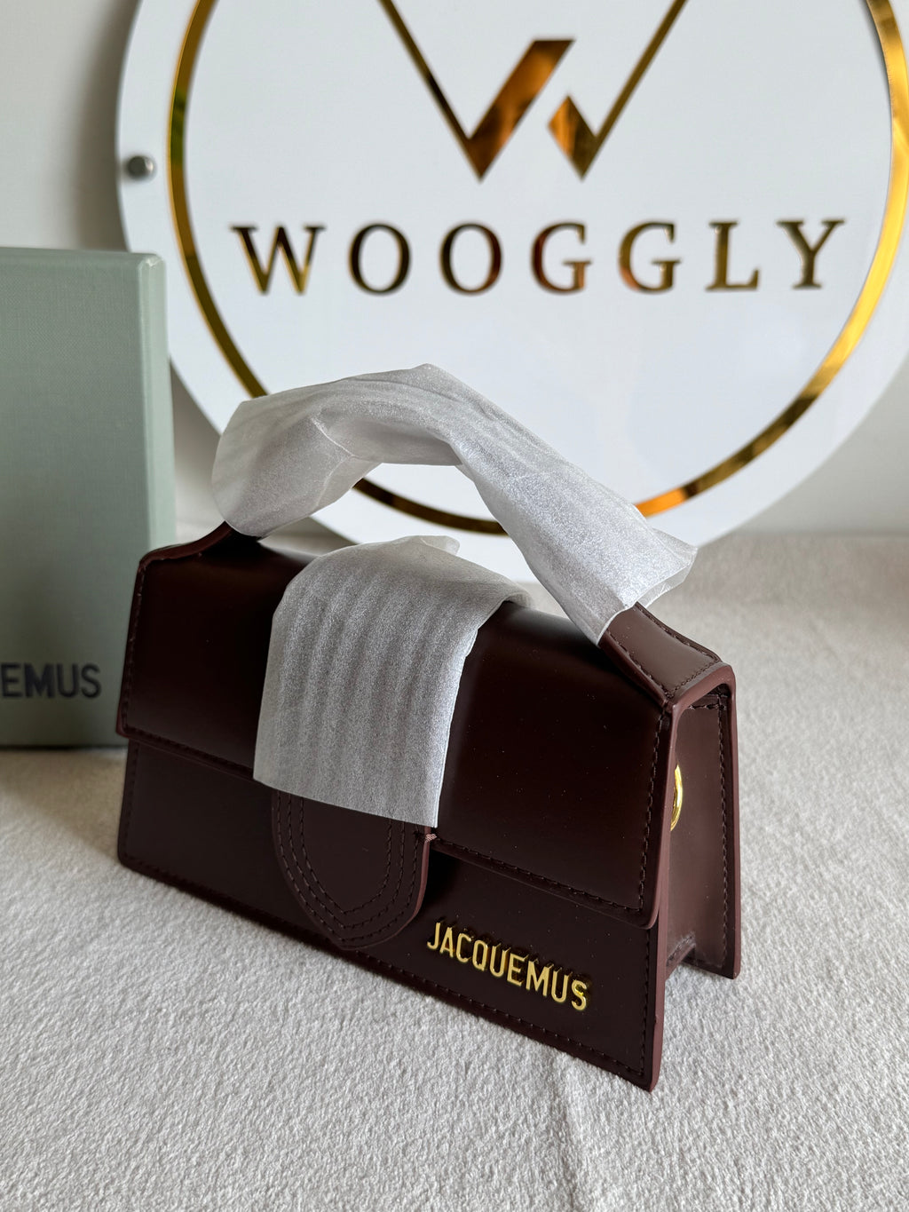 Viral Jacquemus - Small (Chocolate Brown) BOX PACKING