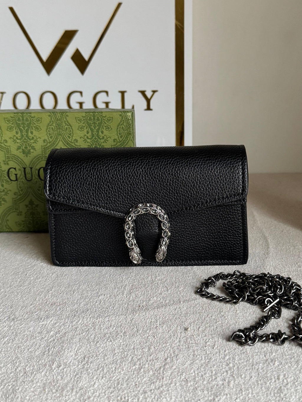 Viral Mini Gucci Bag Black - Box Packing