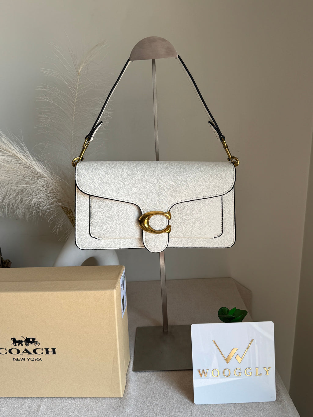 COACH TABBY 26 White Decent Quality - BOX PACKING
