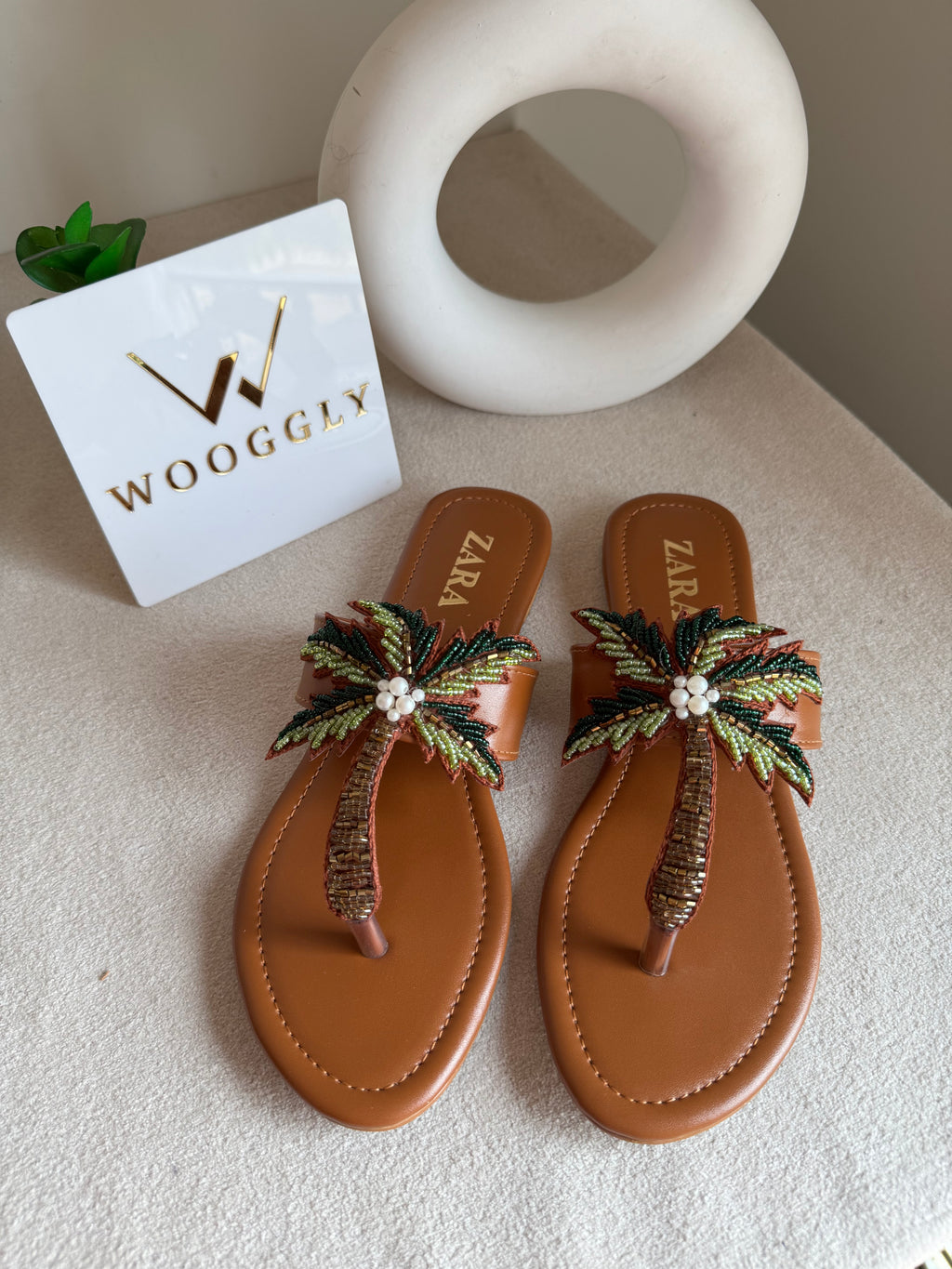 Zara Island Special Flats - Brown
