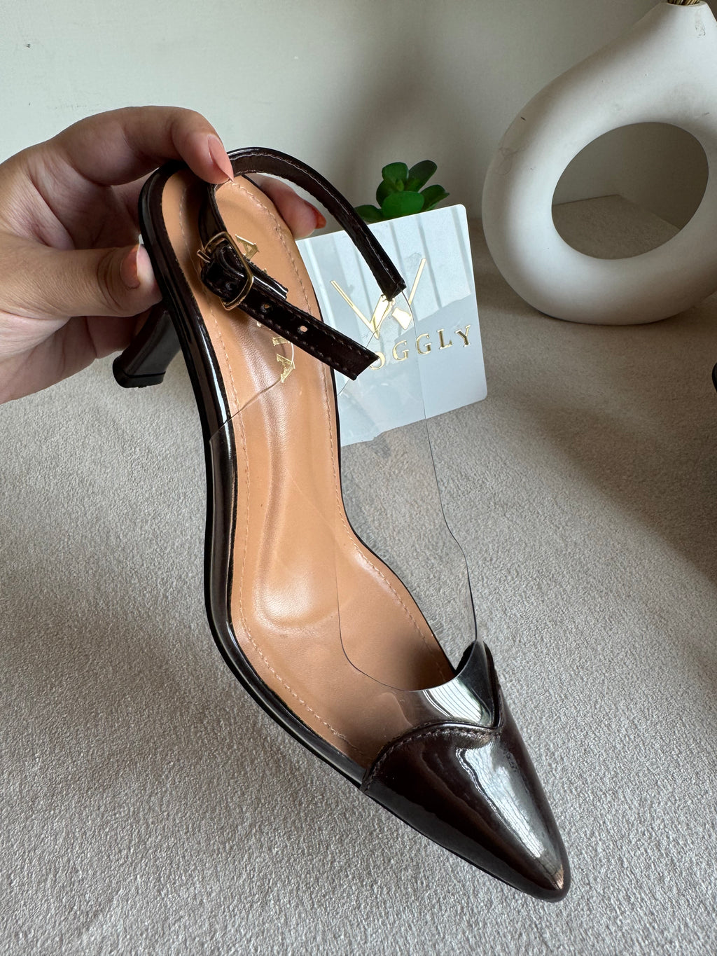 Alaia Paris Heels - Chocolate Brown