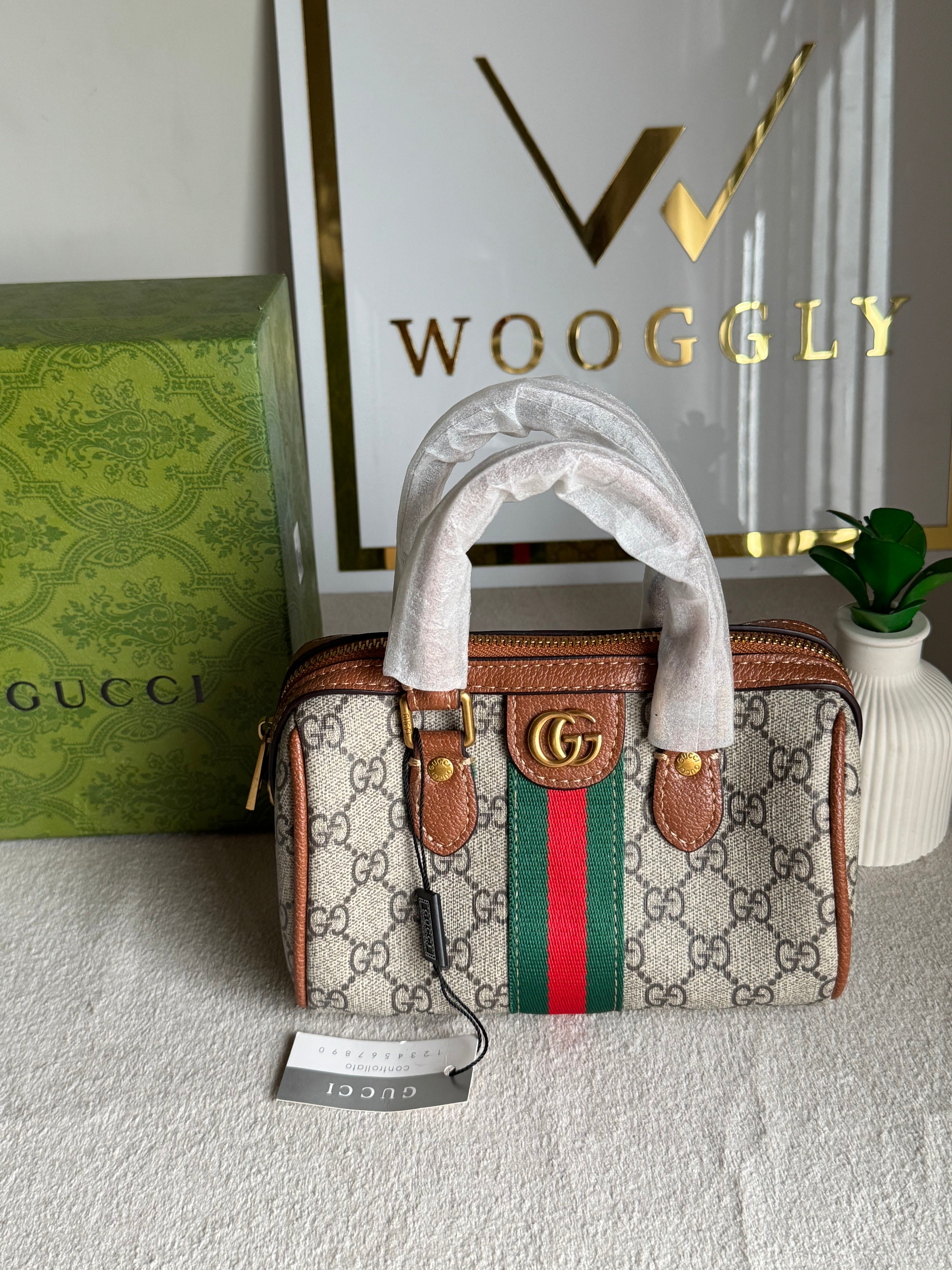 Gucci Mini Duffle Bag - Fall Brown