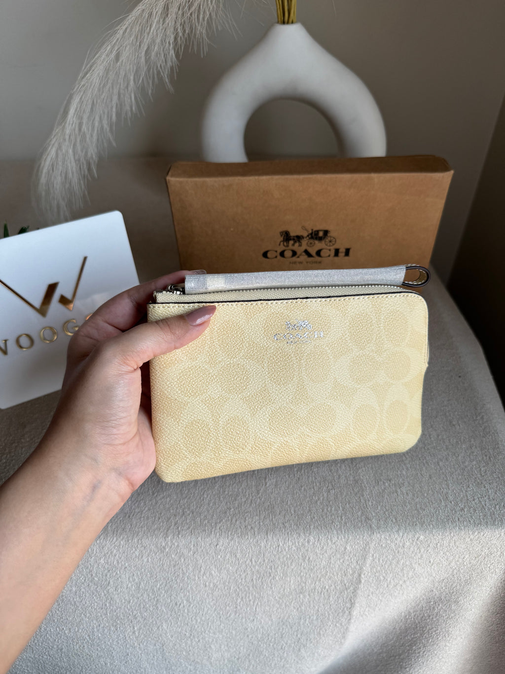High Quality Wristlet - Butter Yellow