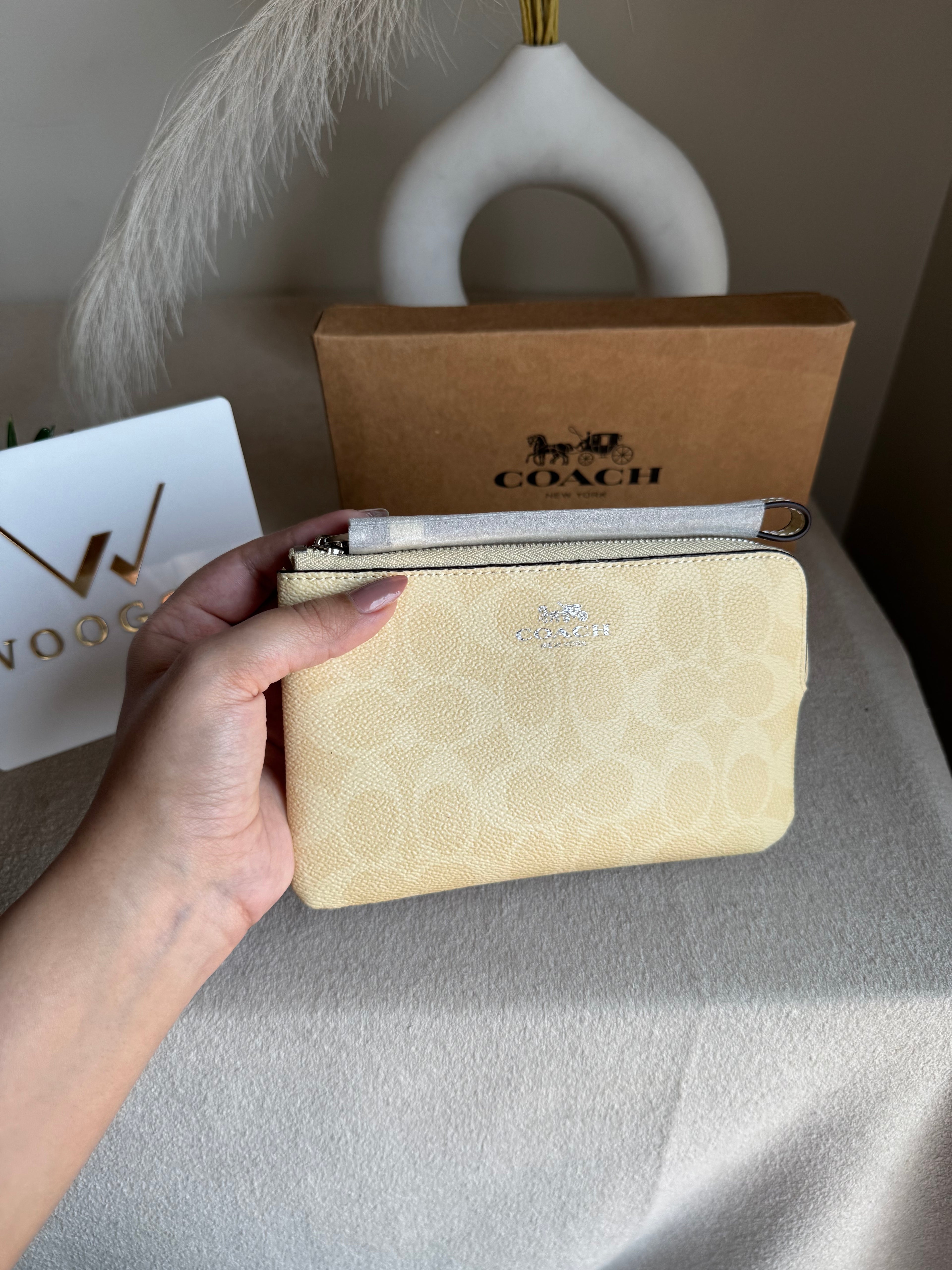 High Quality Wristlet - Butter Yellow