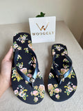 Tory Burch Floral Comfy Flip Flops