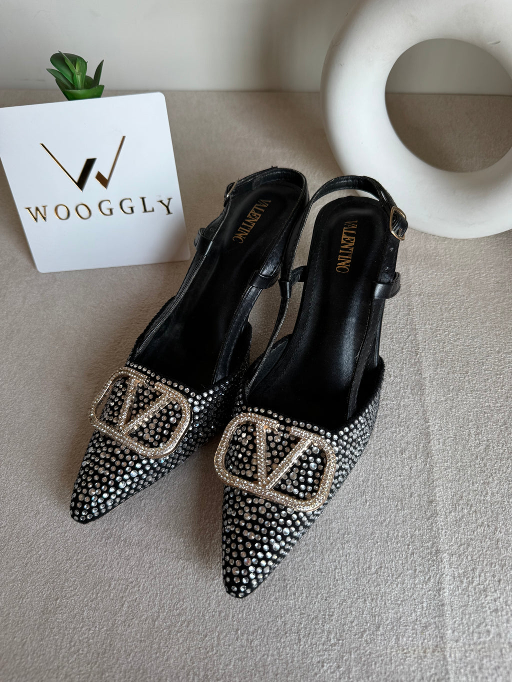 Essential Valentino Black Heels