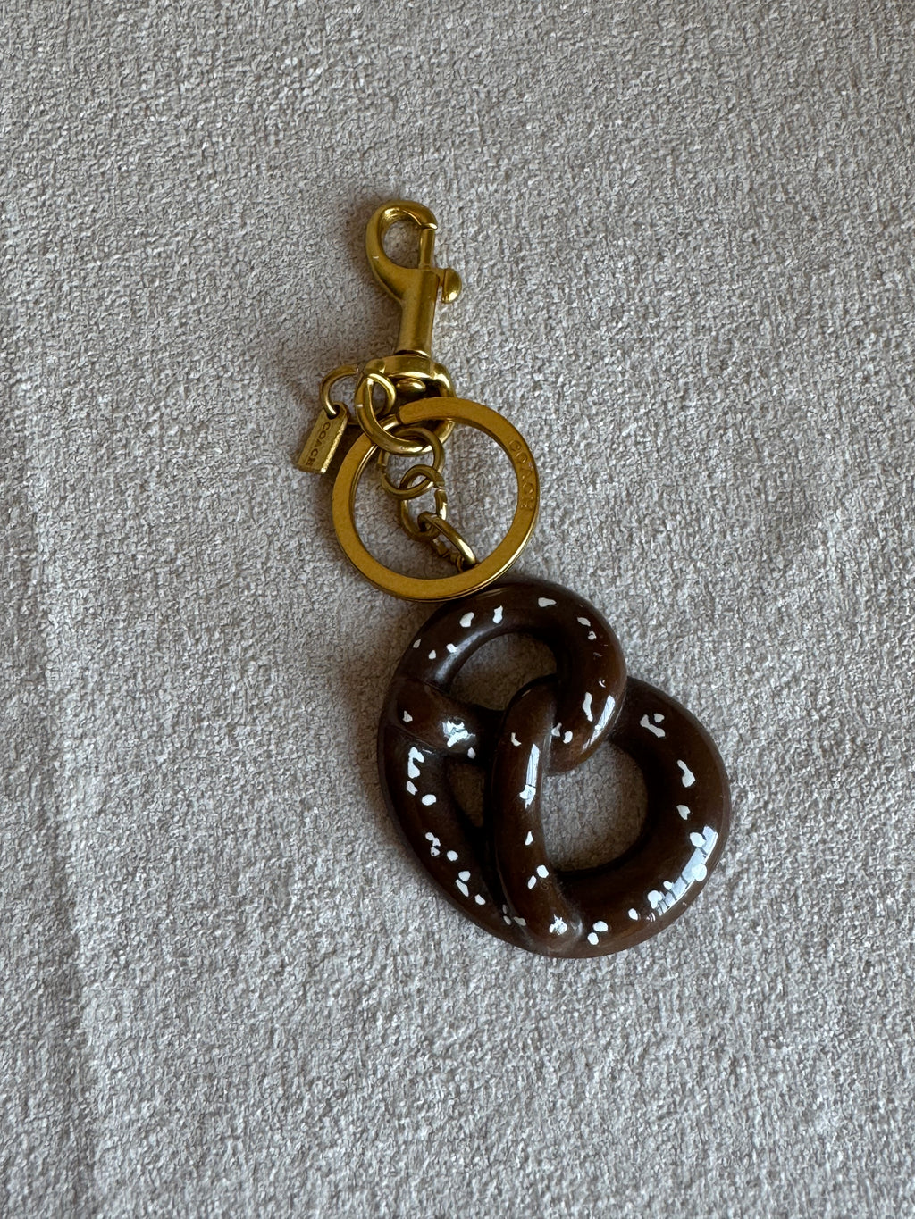 PREMIUM Coach Pretzel Bag Charm