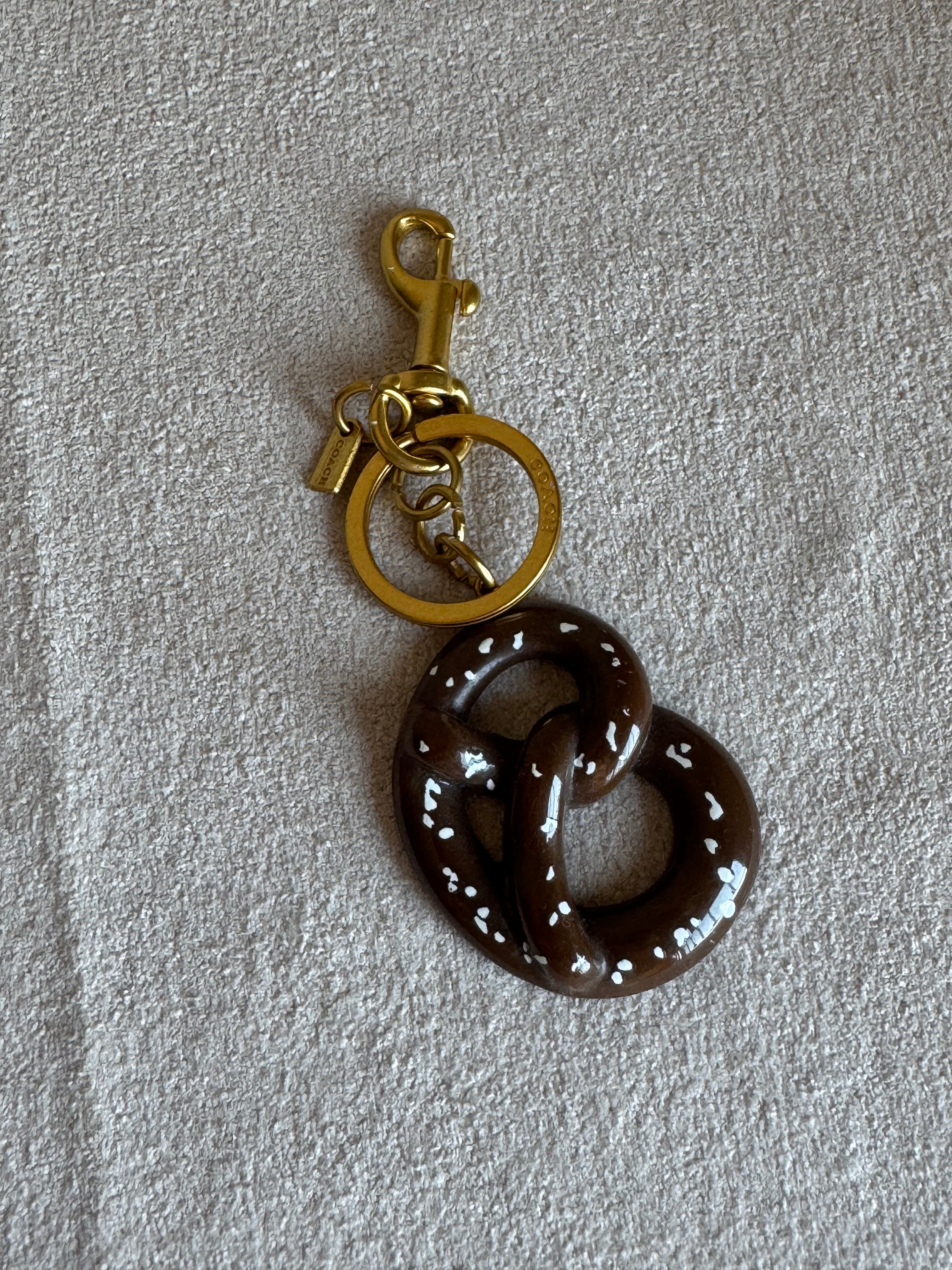 PREMIUM Coach Pretzel Bag Charm