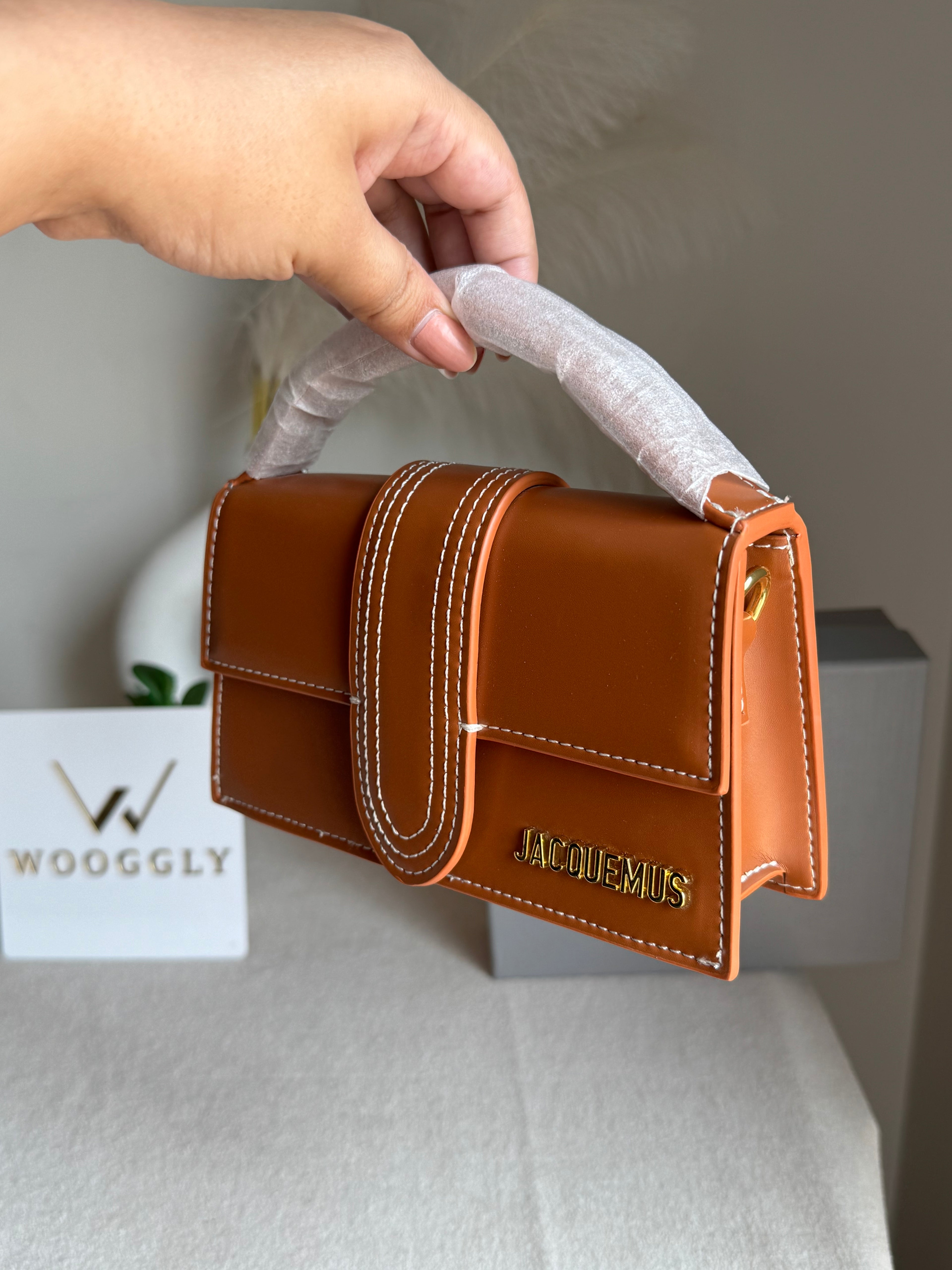 Viral Jacquemus - Small (Brown) BOX PACKING