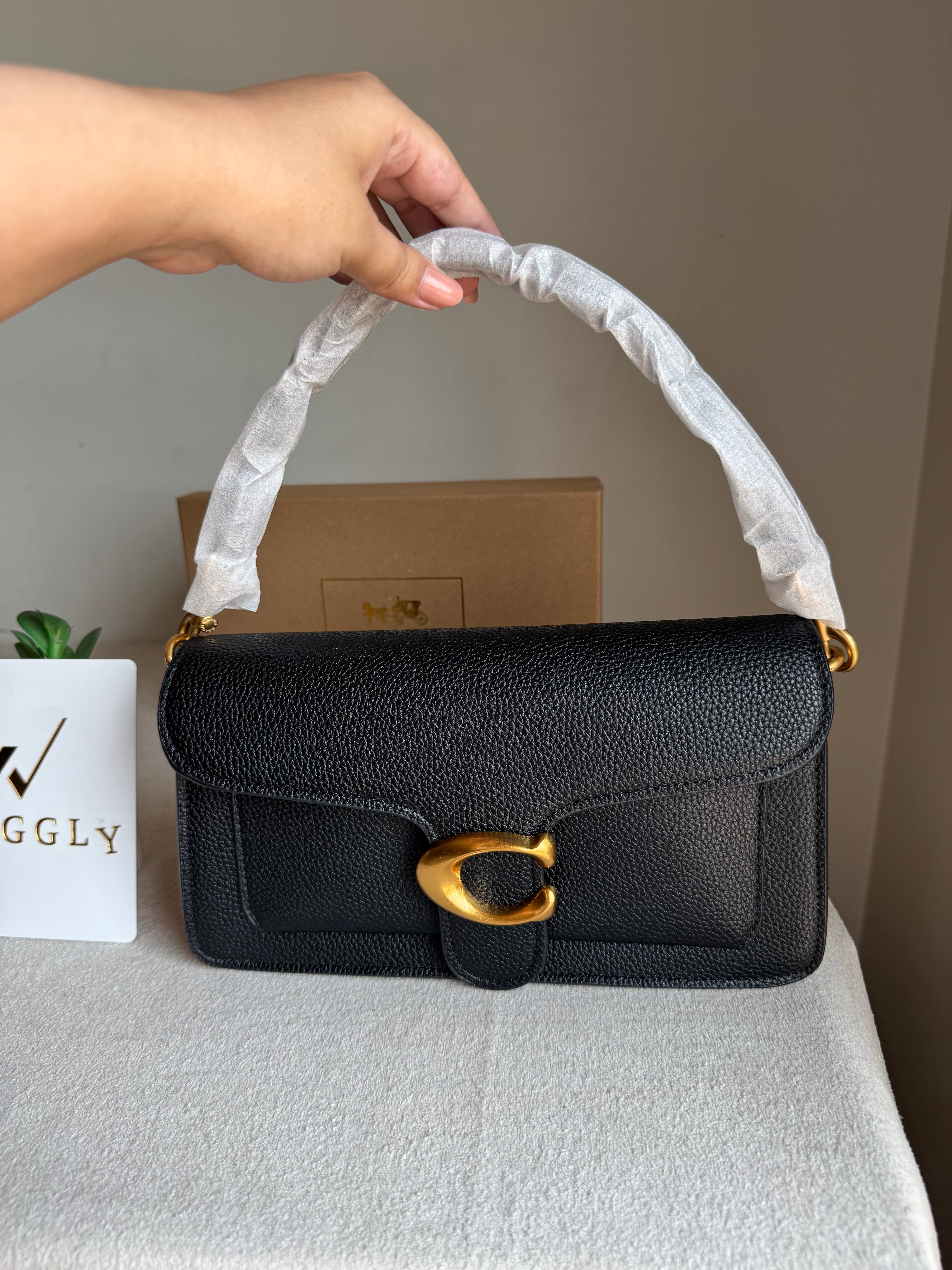 COACH TABBY Black Good Quality -  BOX PACKING