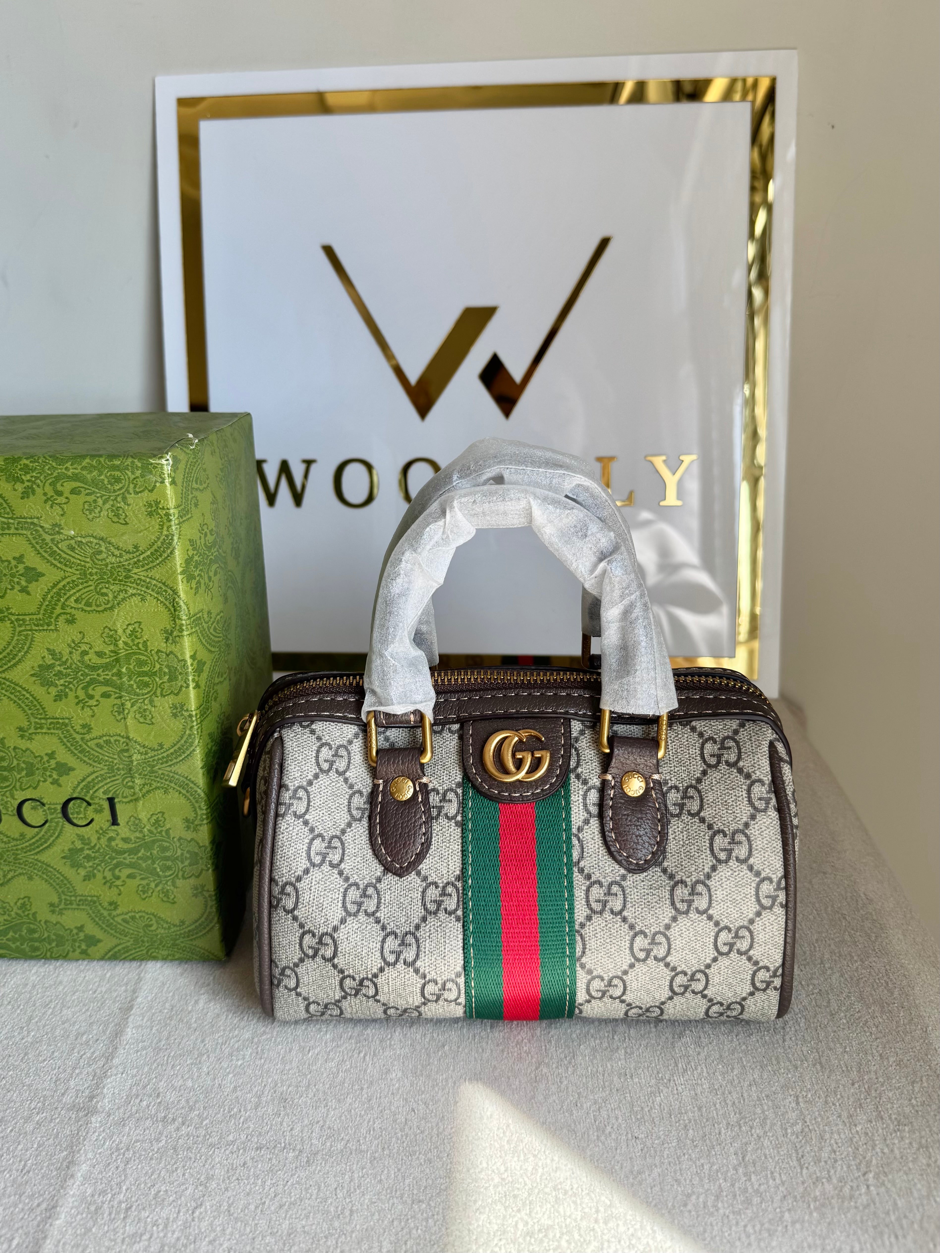 Gucci Mini Duffle Bag - Chocolate Brown