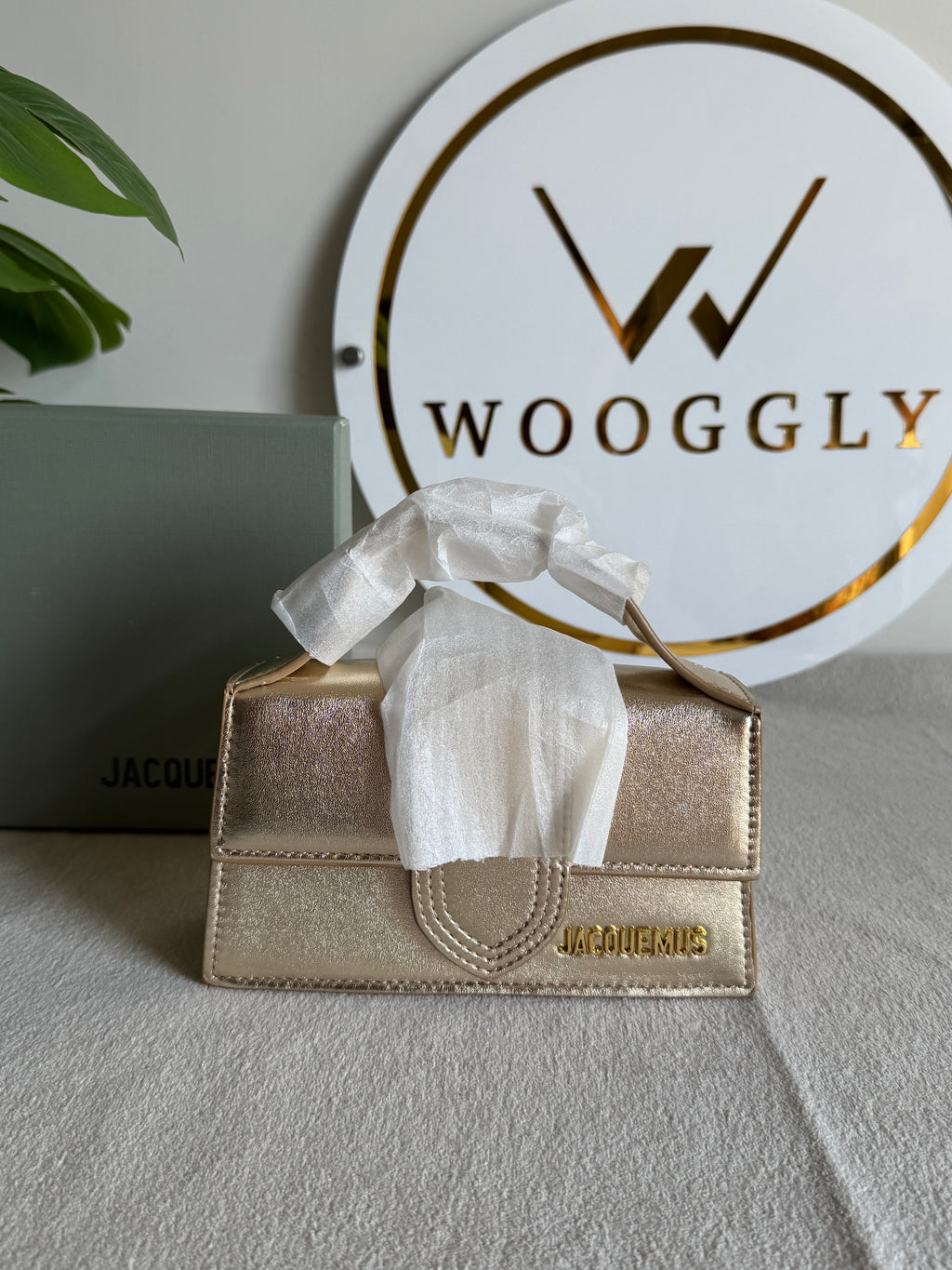 Viral Jacquemus - Small (Champagne) BOX PACKING