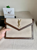 Premium Quality YSL Pouch with Box Packing - Statement Brown