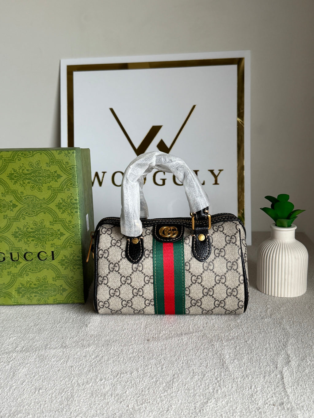 Gucci Mini Duffle Bag - Black