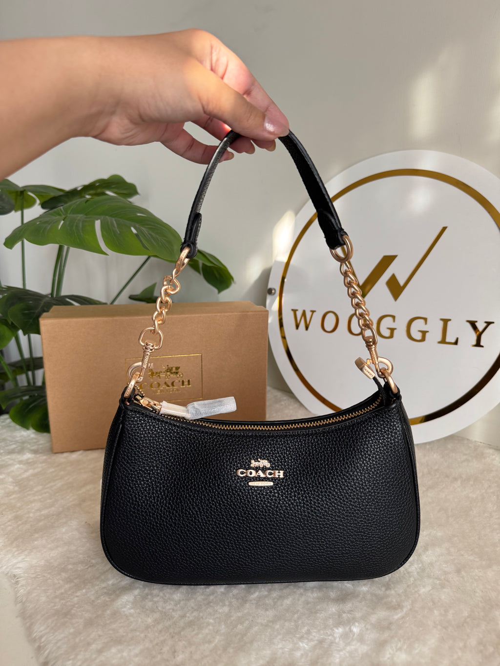 COACH TERI PREMIUM Black - BOX PACKING