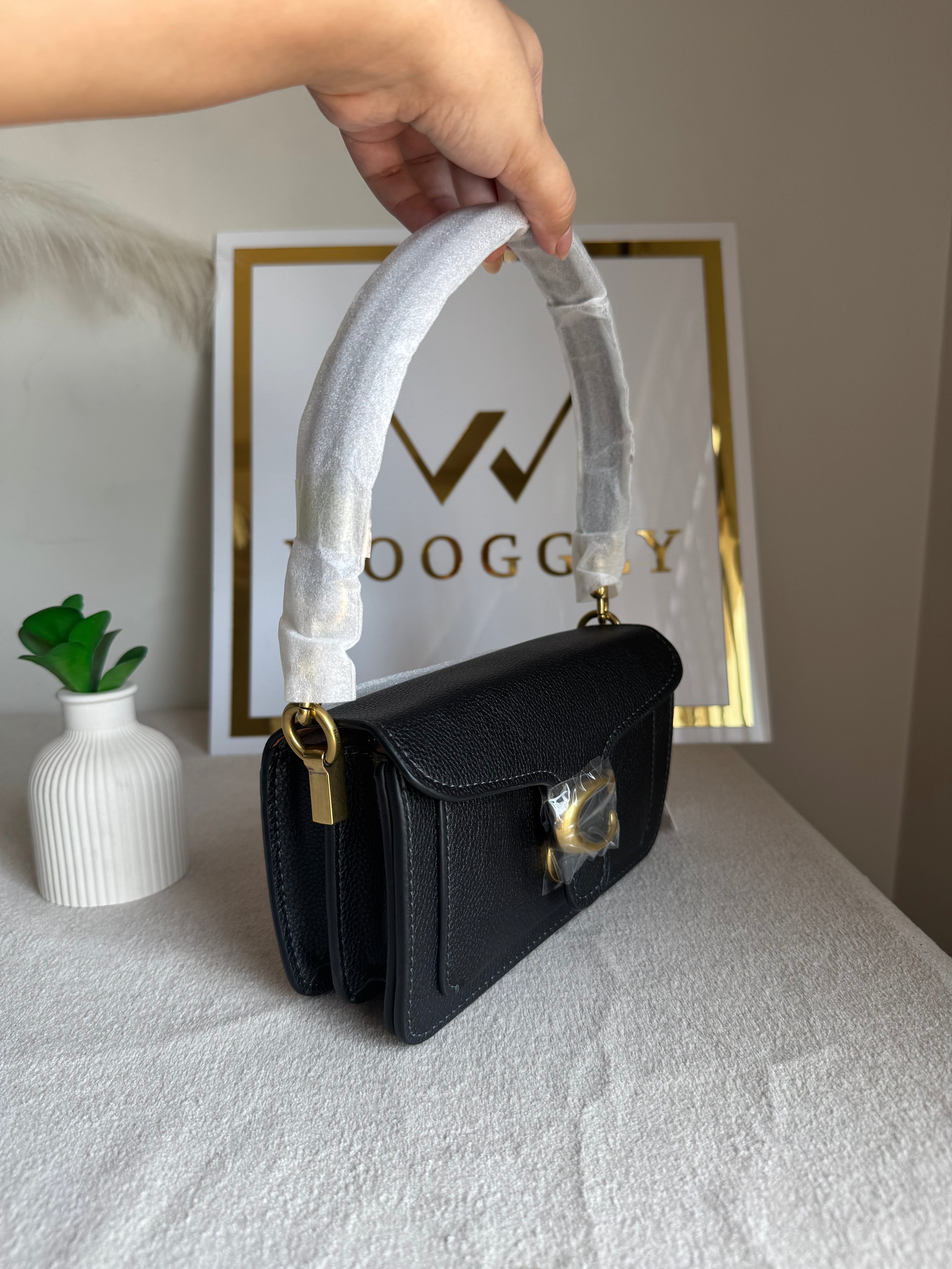 COACH TABBY Premium Mini Black - Magnetic BOX PACKING