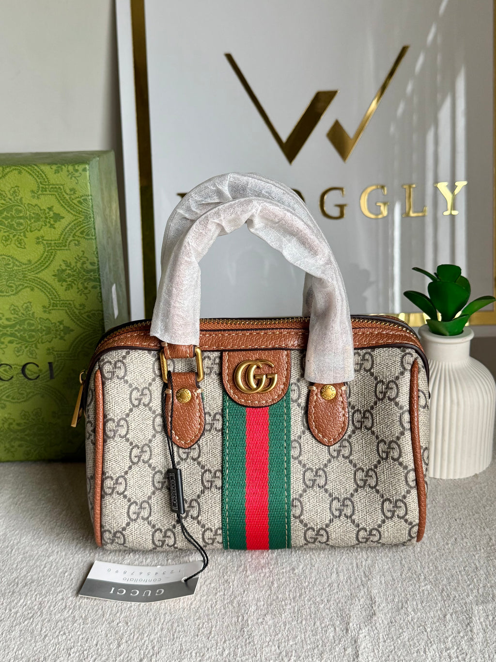 Gucci Mini Duffle Bag - Fall Brown