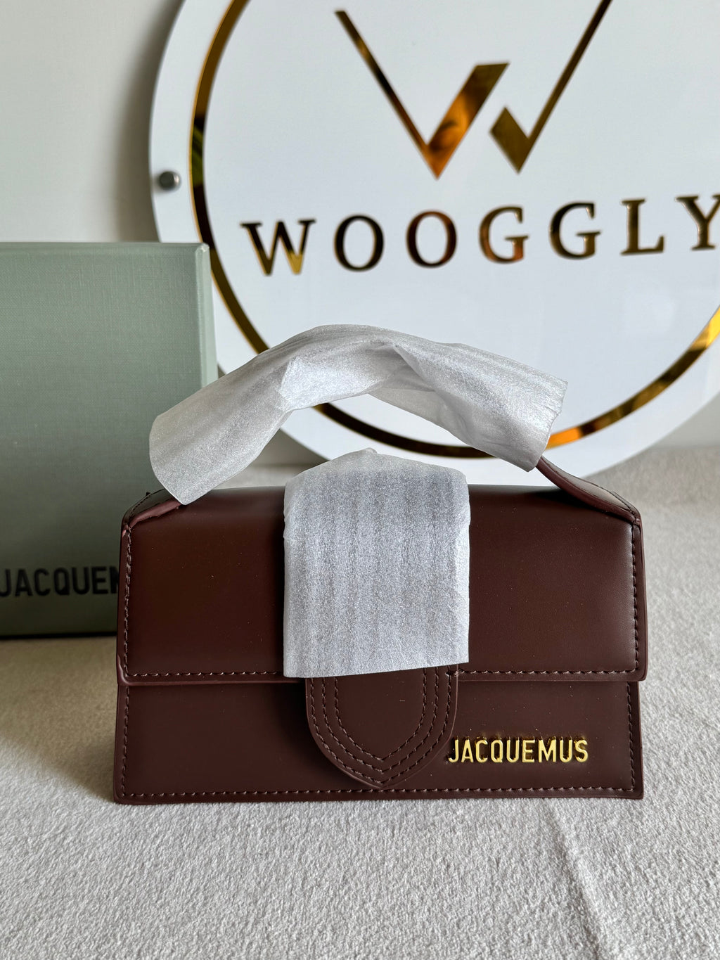 Viral Jacquemus - Small (Chocolate Brown) BOX PACKING