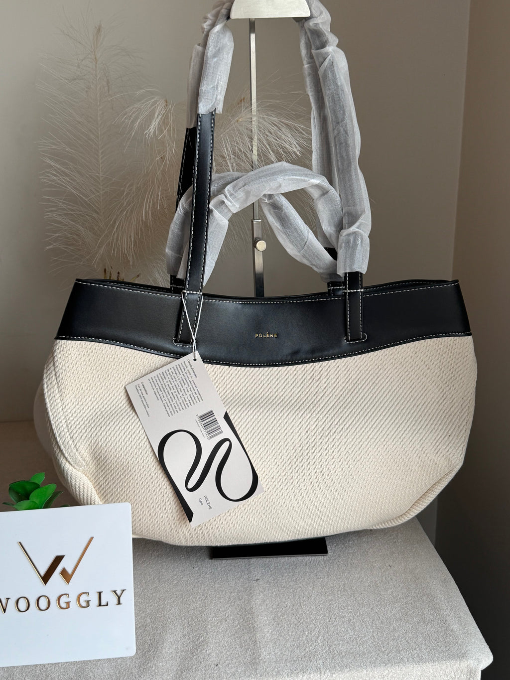 Polene Cyme - Cream with Black