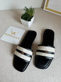 Tory Burch Elara Slides - Black