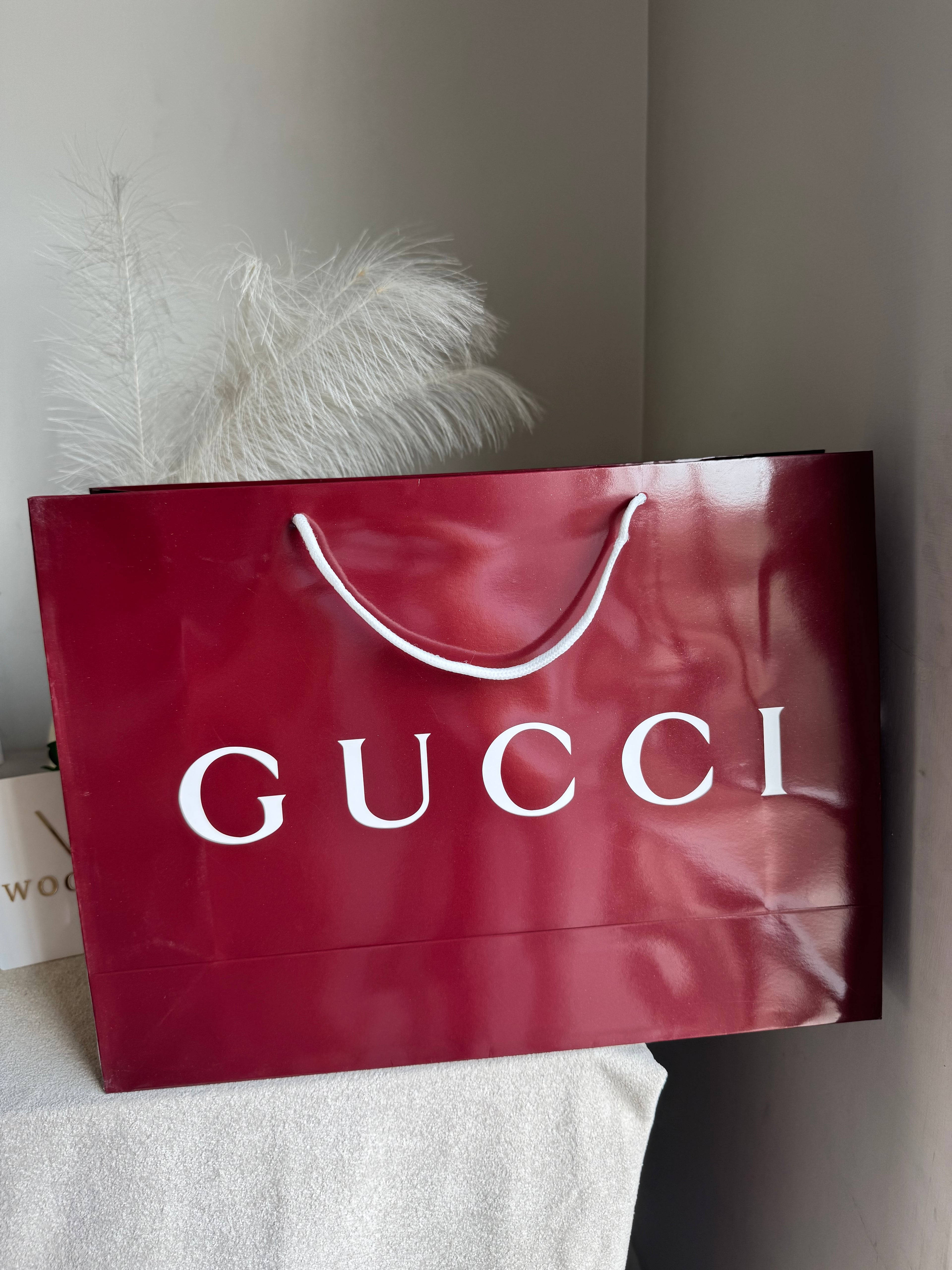 Gift Bag - Gucci - Large (ONLY FOR PICK UP OR INDRIVE CUSTOMERS IN LAHORE)