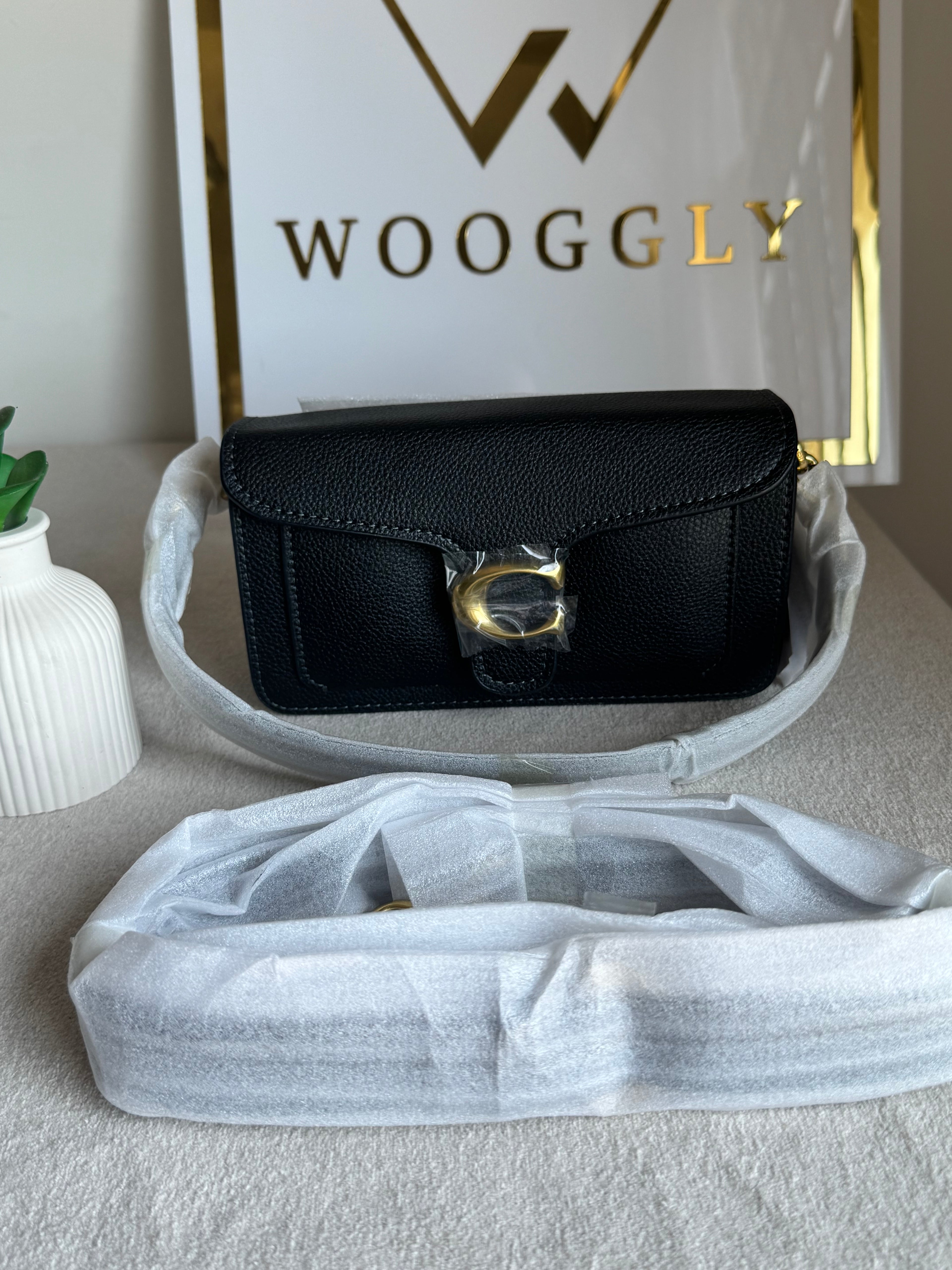 COACH TABBY Premium Mini Black - Magnetic BOX PACKING
