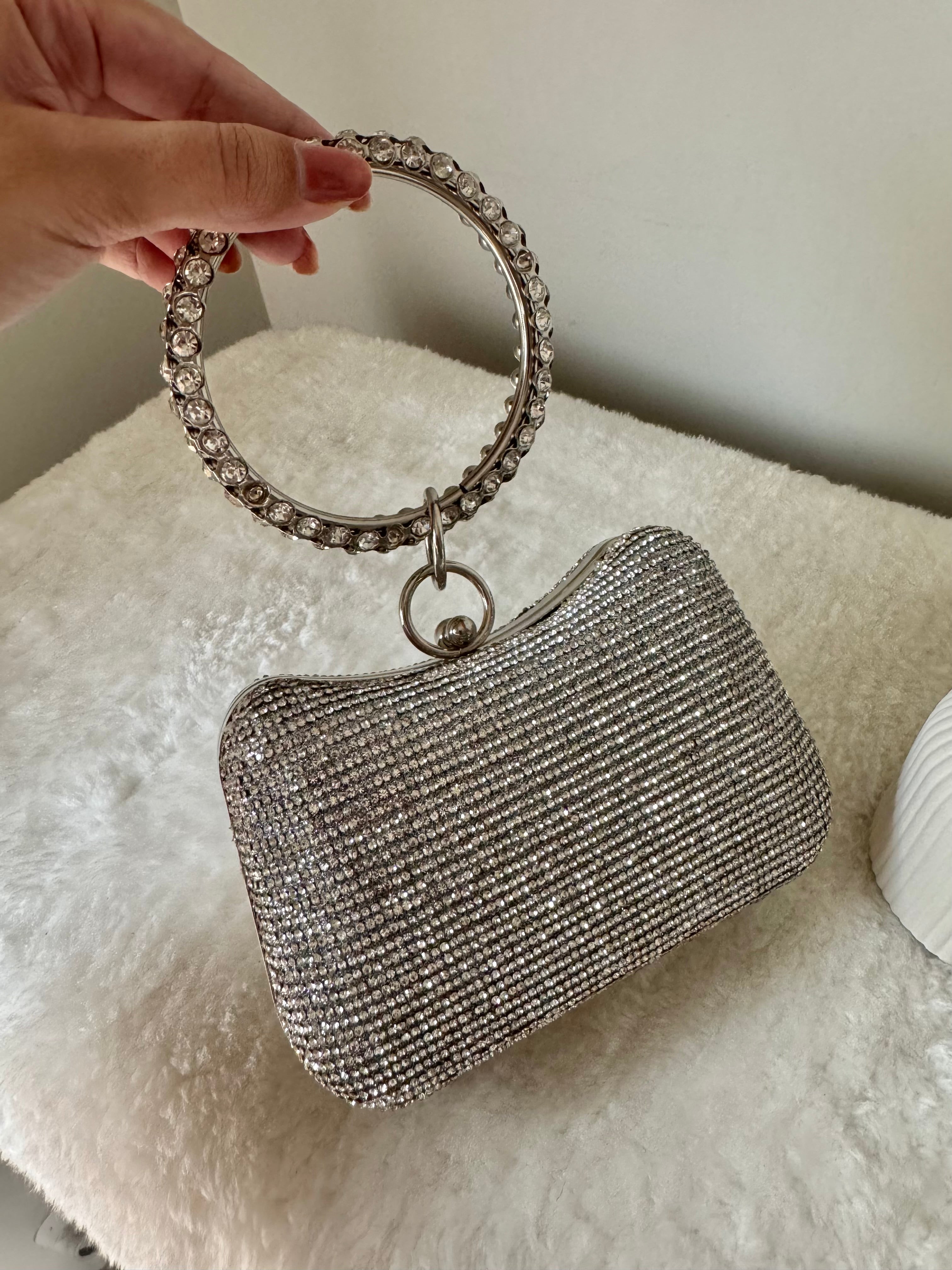 Signature Clutch - Silver