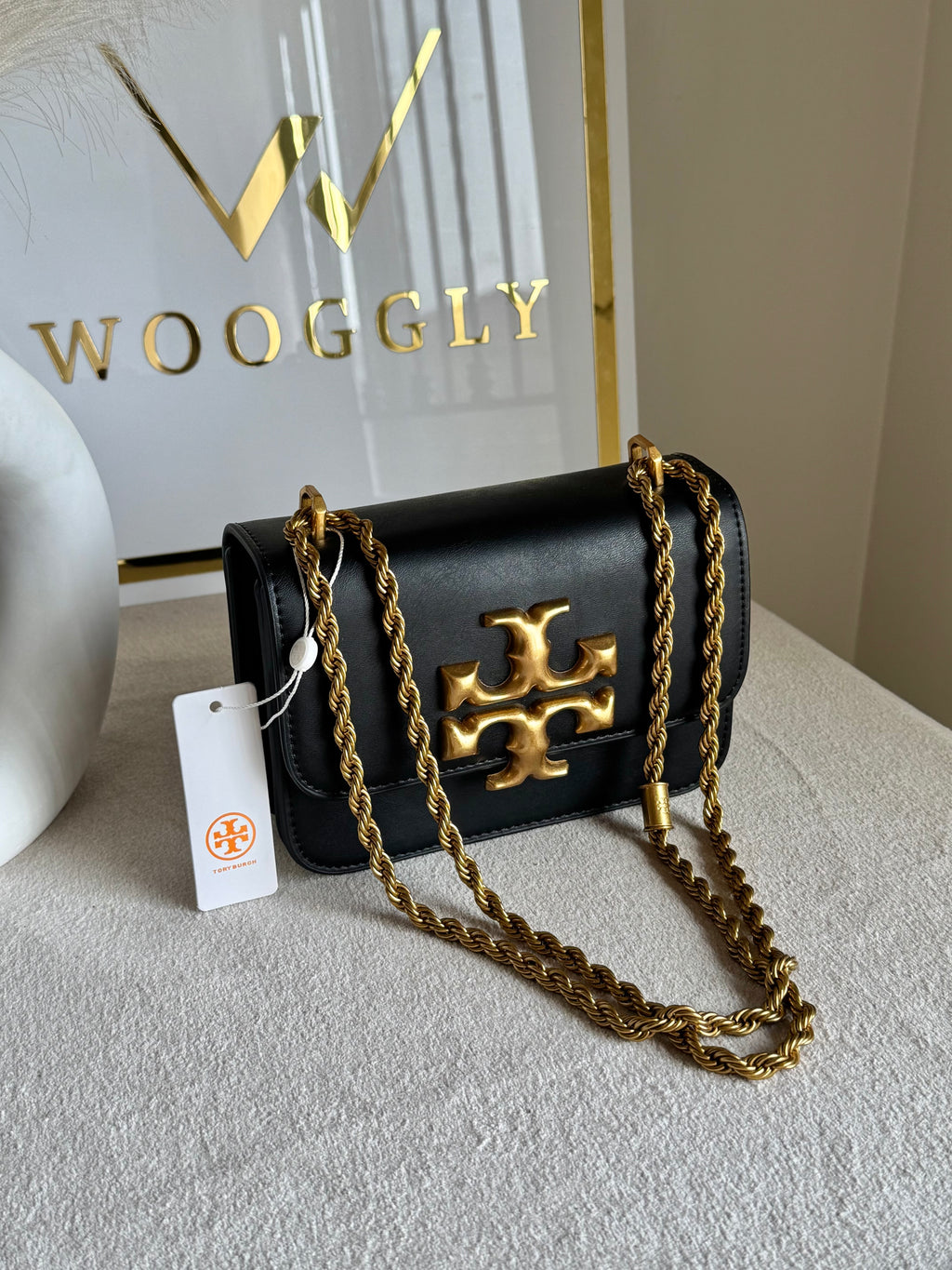 Tory Burch Sling - Black with Box Packing