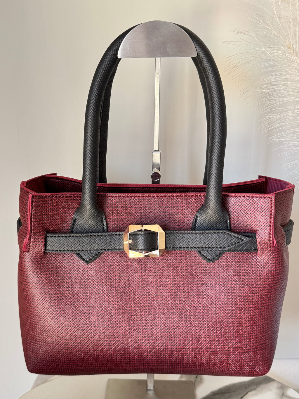 Amber Bag Set of 3  - Maroon