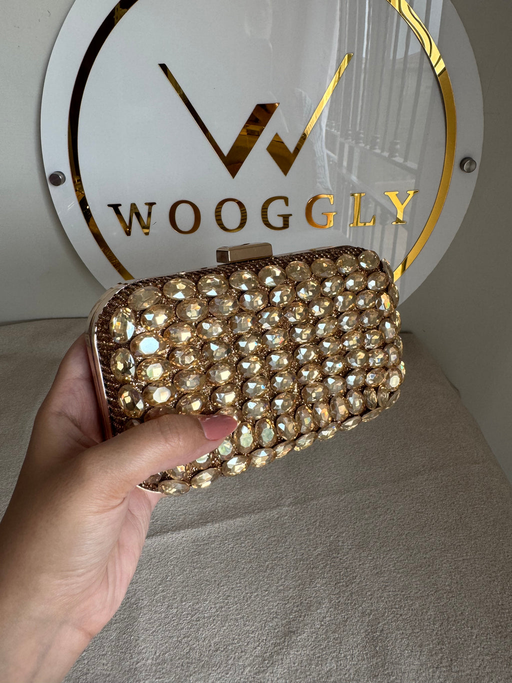 Dreamy Clutch - Champagne