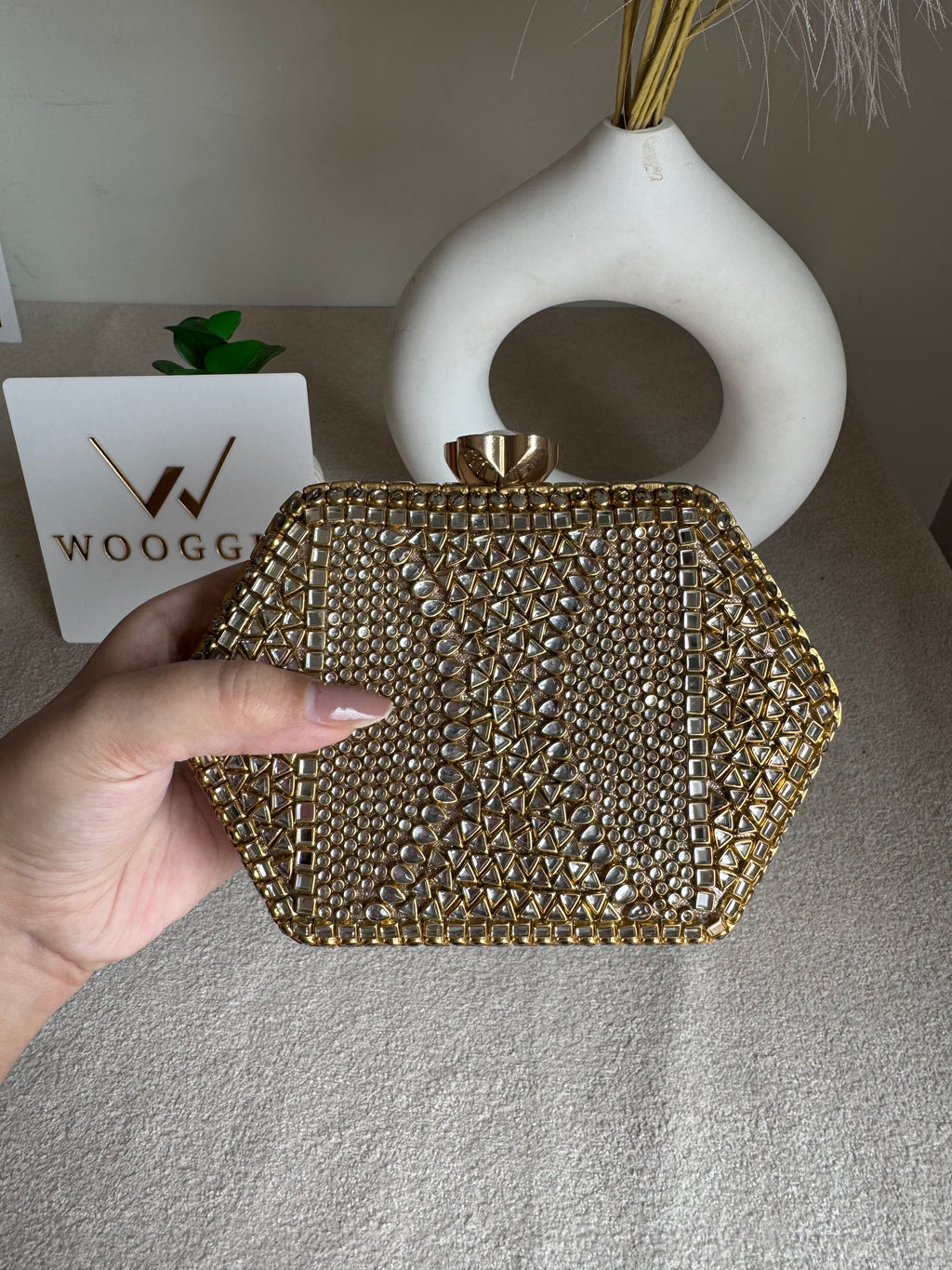 Kundan Diva Clutch Design 2