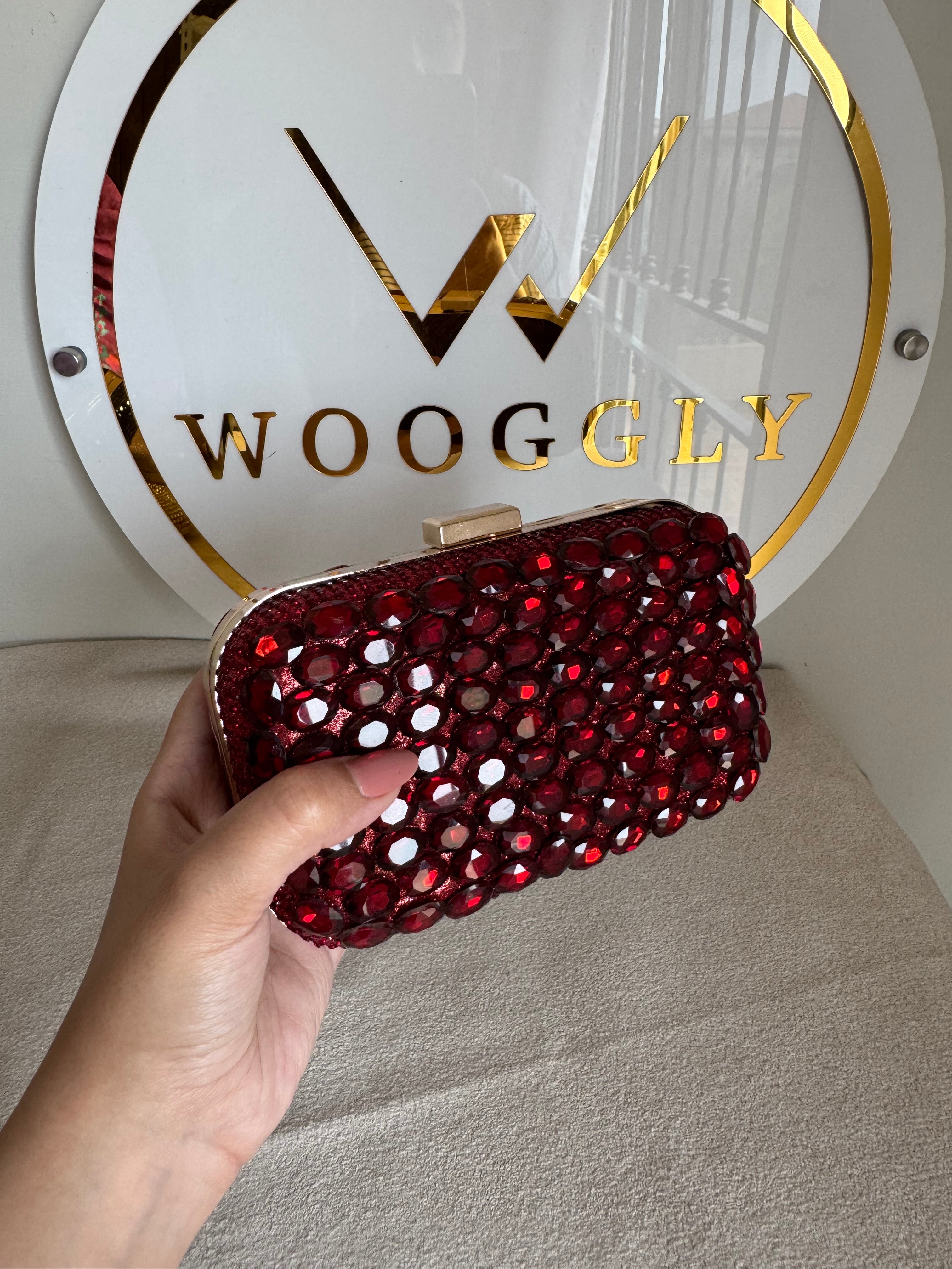 Dreamy Clutch - Maroon