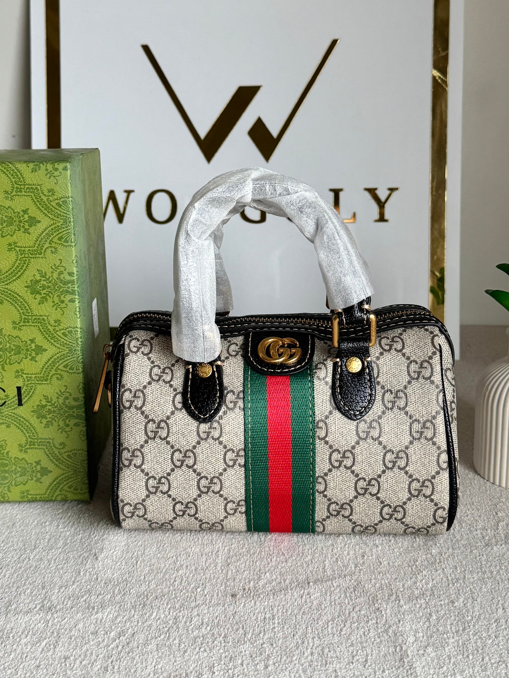Gucci Mini Duffle Bag - Black