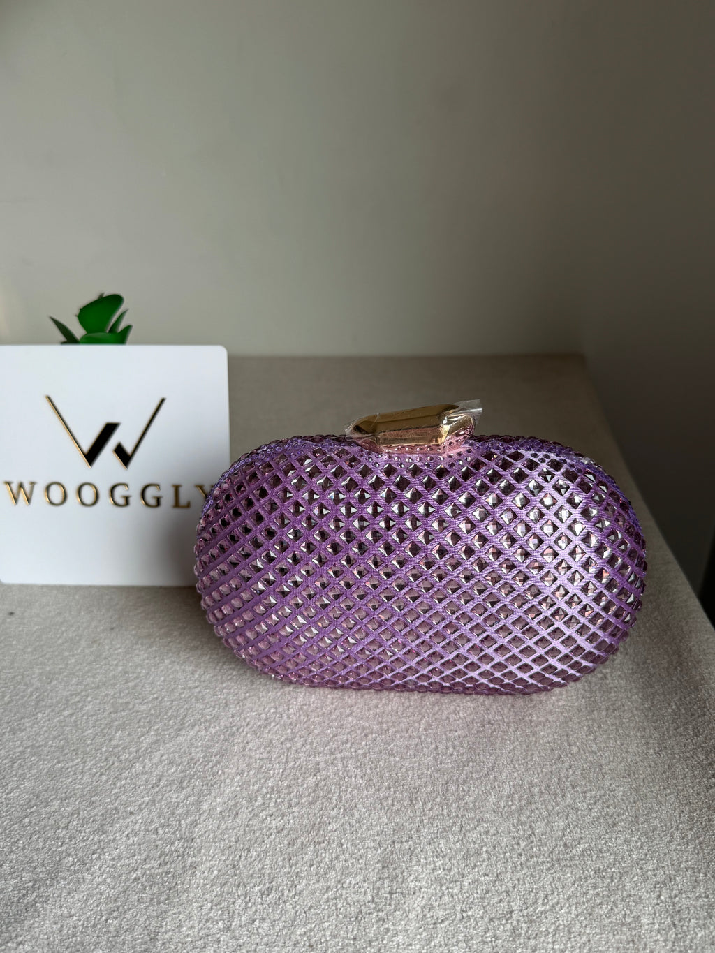 Belle Clutch Lilac