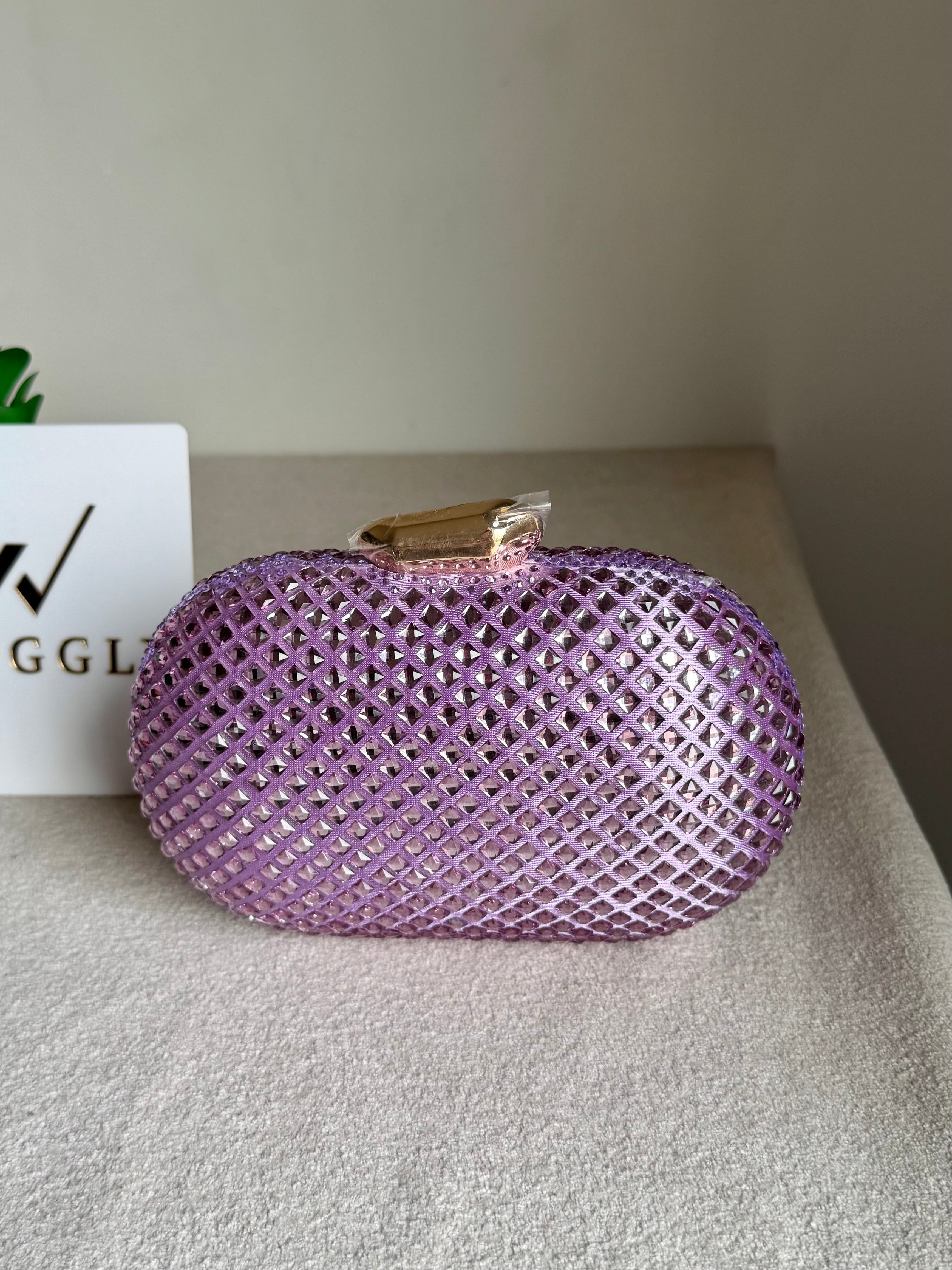 Belle Clutch Lilac