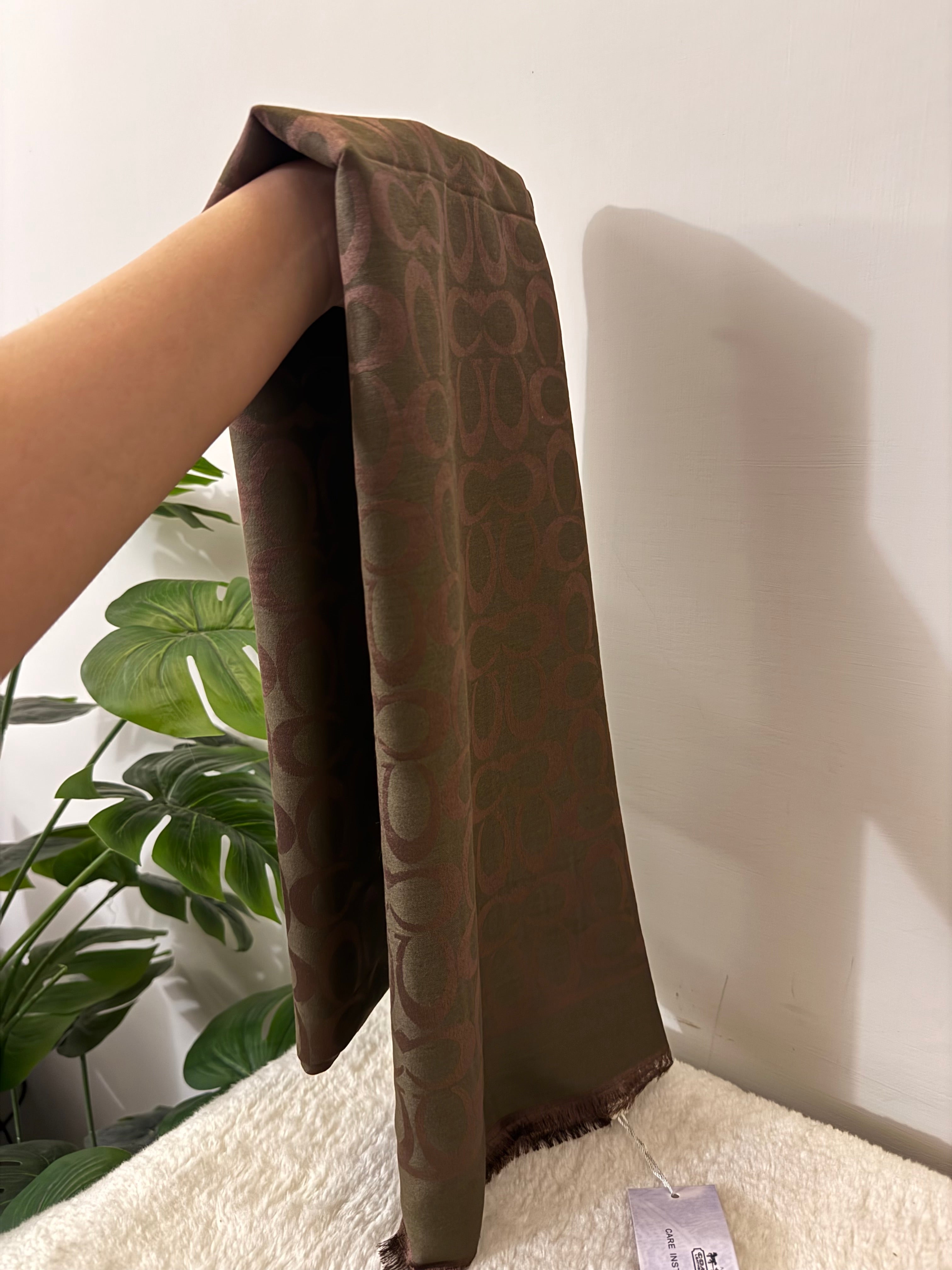 ALL SEASON Coach Branded - Greenish Brown