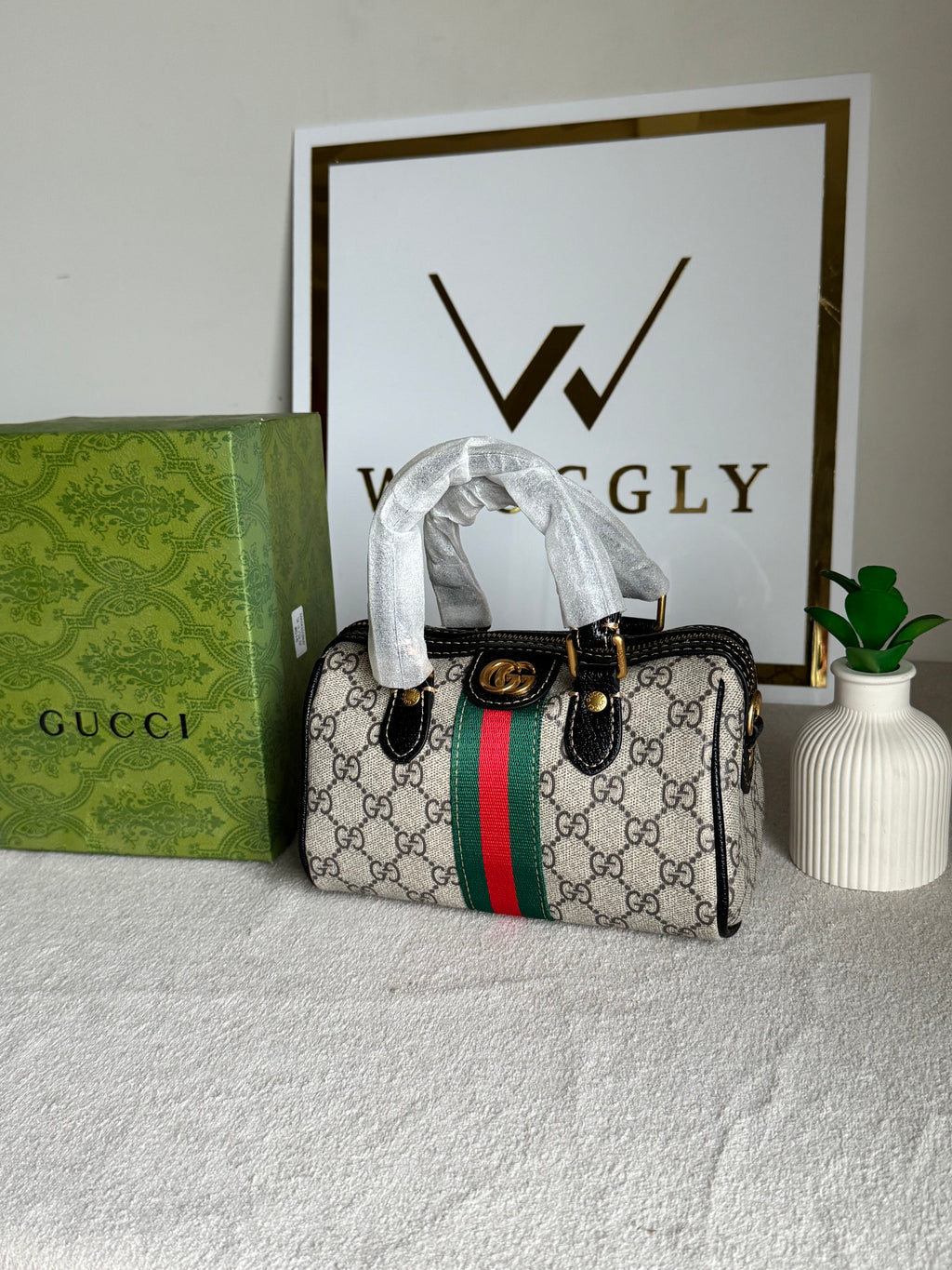 Gucci Mini Duffle Bag - Black