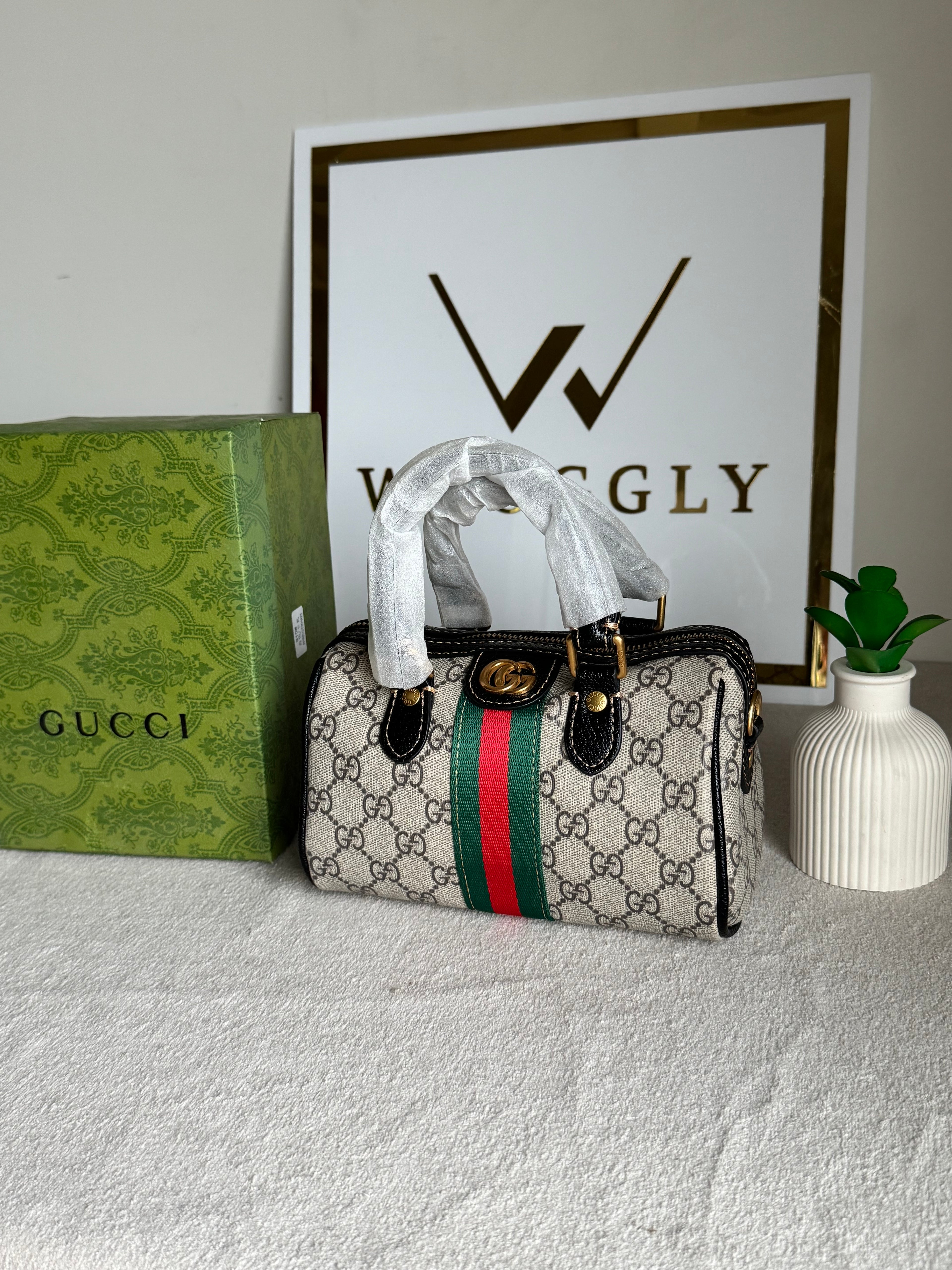 Gucci Mini Duffle Bag - Black