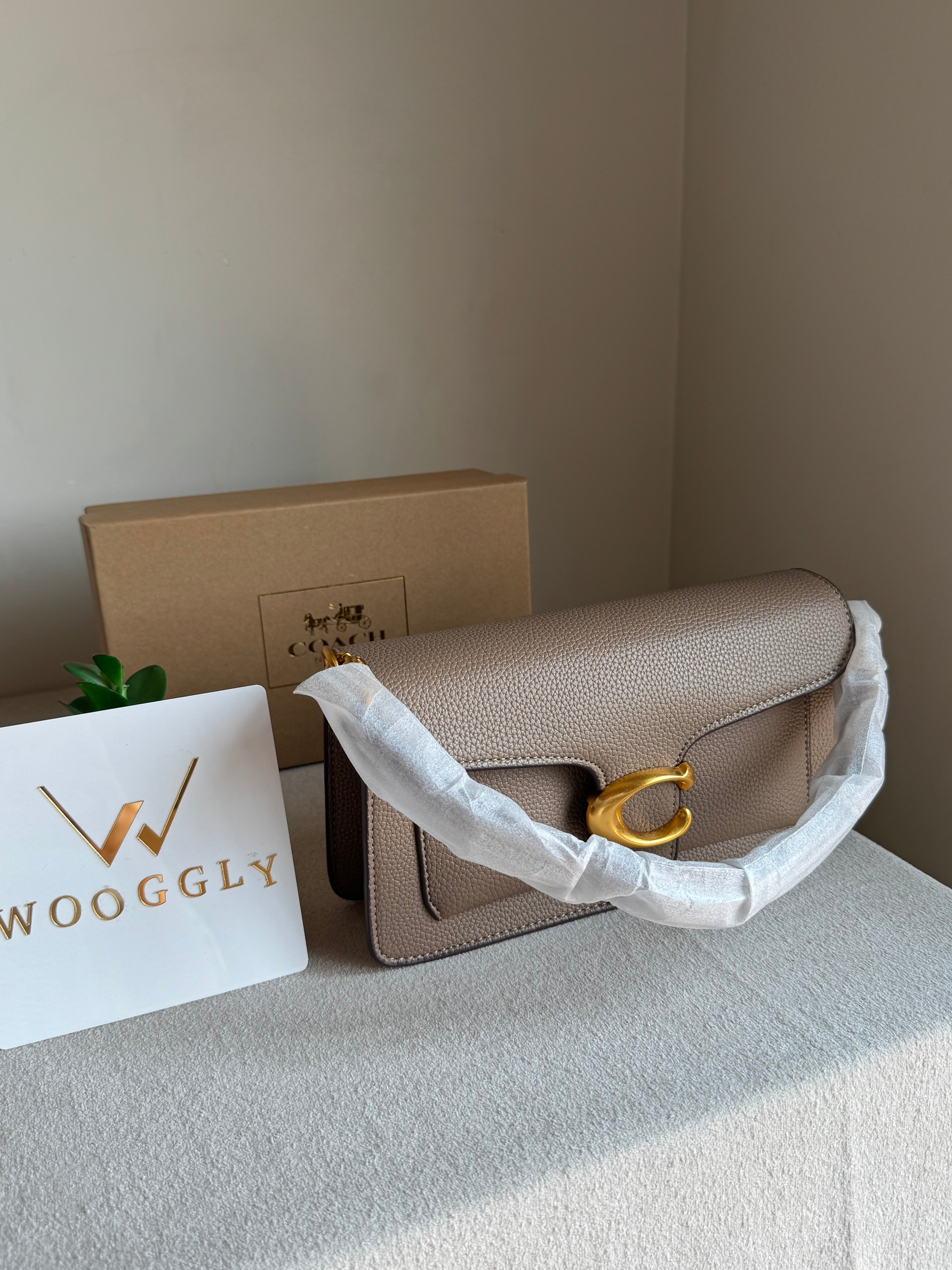 COACH TABBY Walnut Good Quality -  BOX PACKING